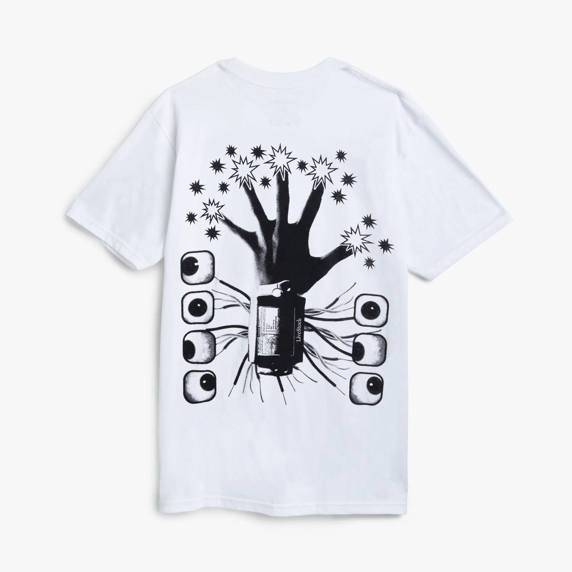 Livestock Chain Logo Early Adopter T-shirt / White