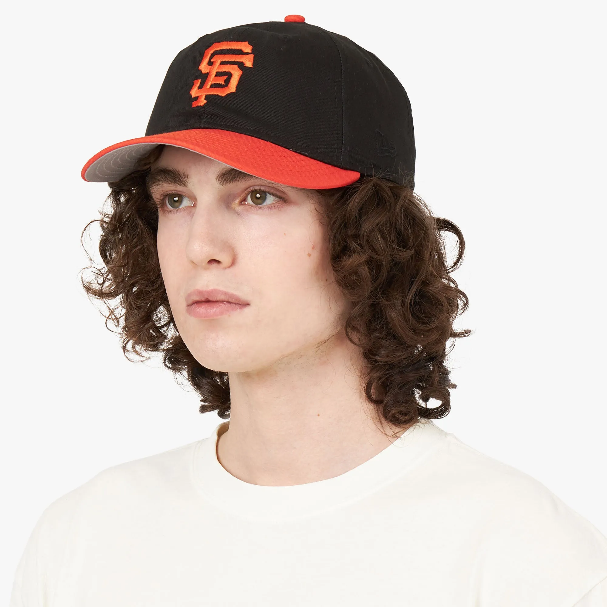 Livestock x New Era Retro San Francisco Giants Hat Black / Orange