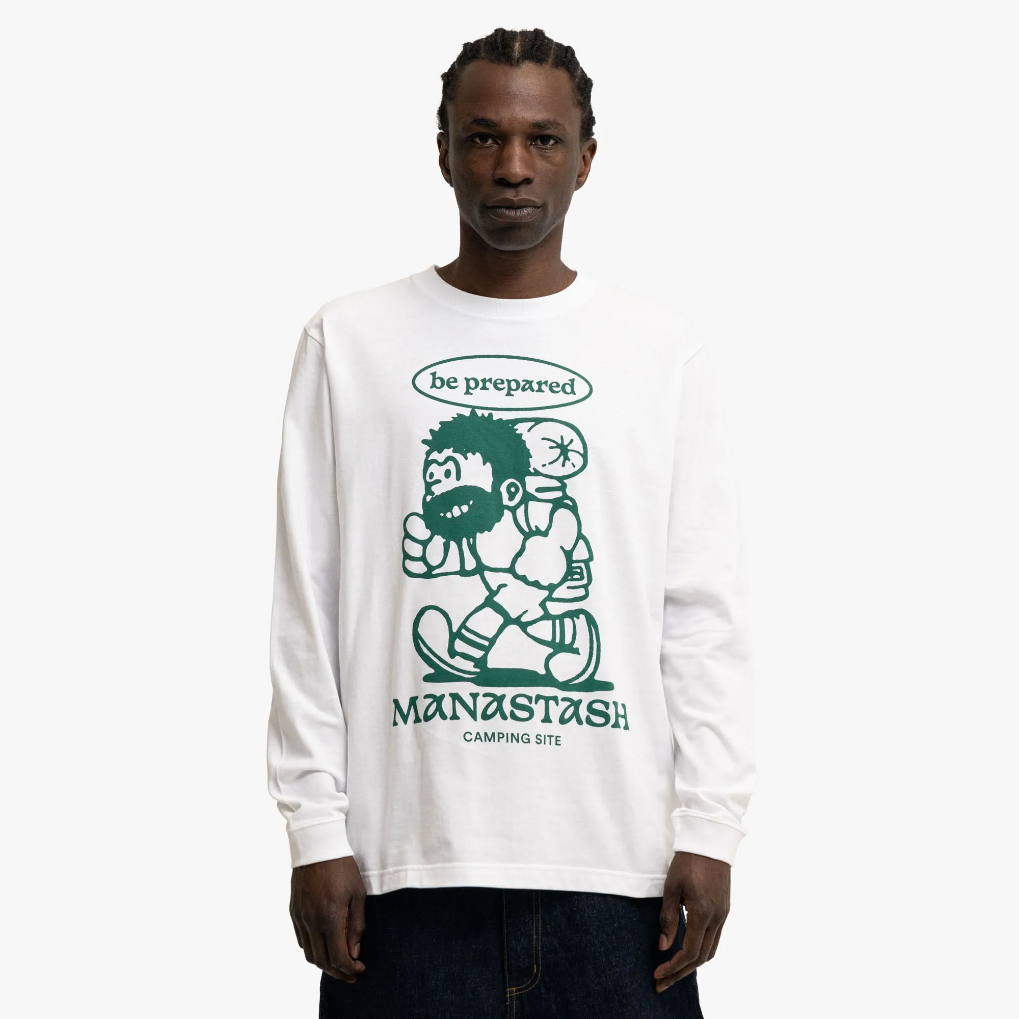 Manastash Prepared Longsleeve White