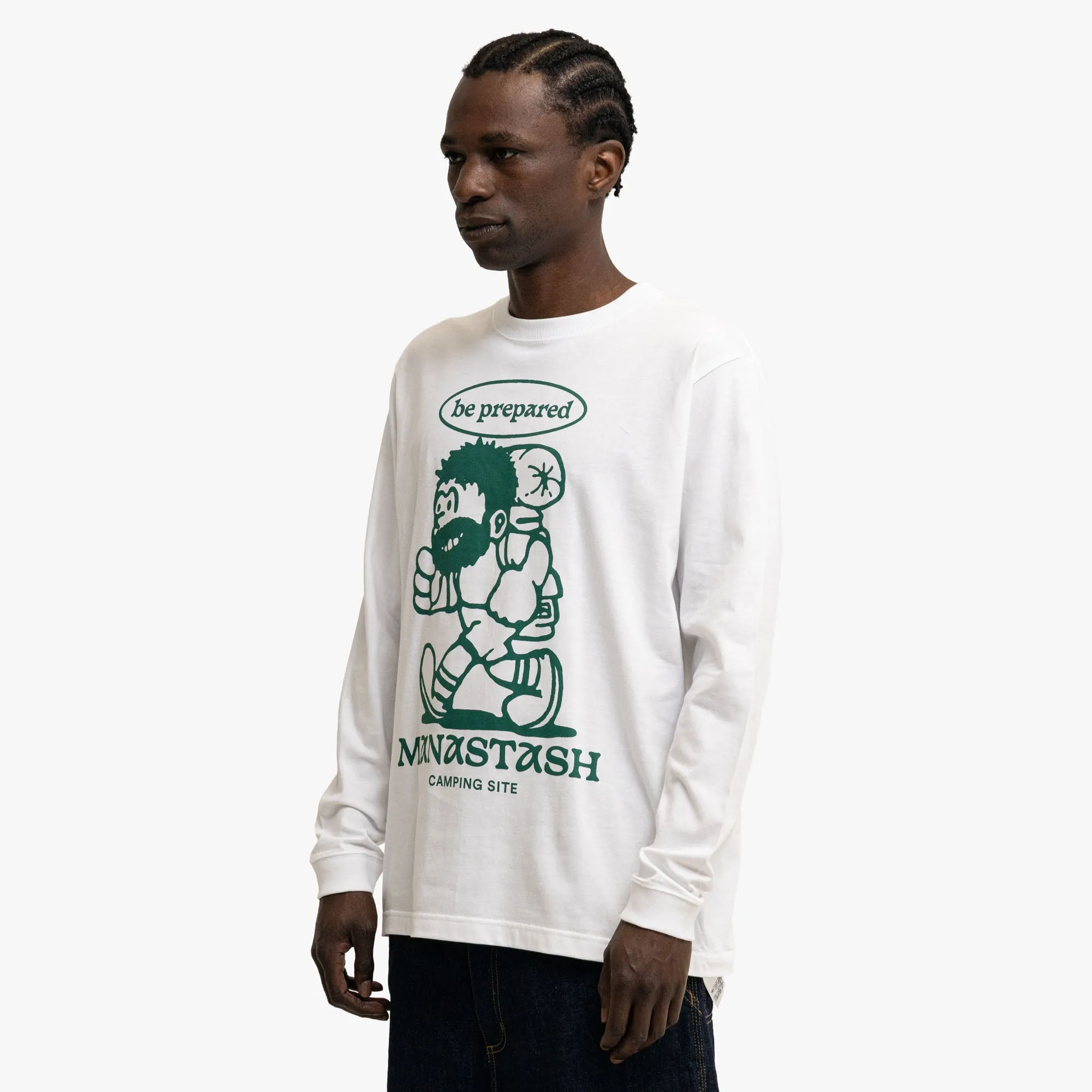 Manastash Prepared Longsleeve White