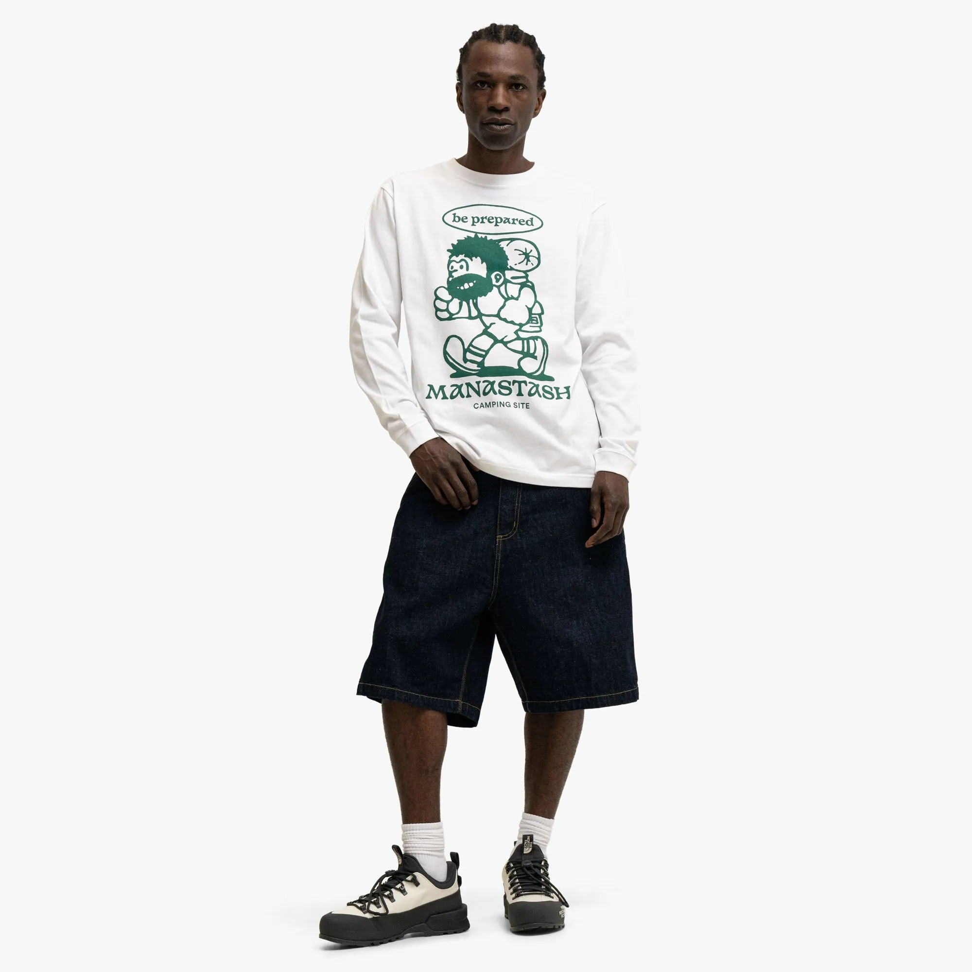 Manastash Prepared Longsleeve White