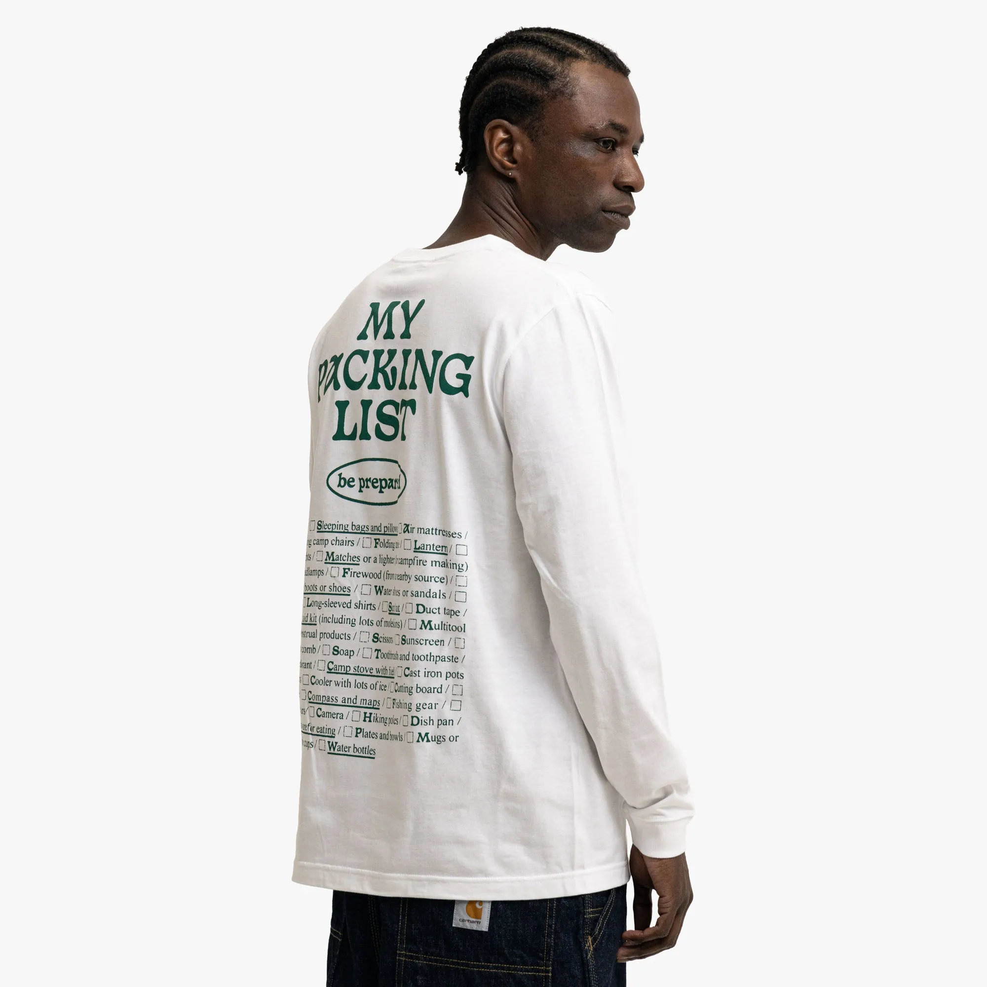 Manastash Prepared Longsleeve White