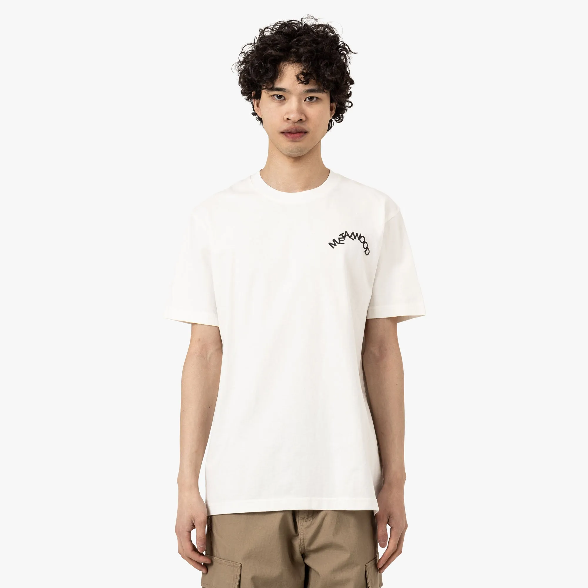 Metalwood Jumbled T-Shirt / White