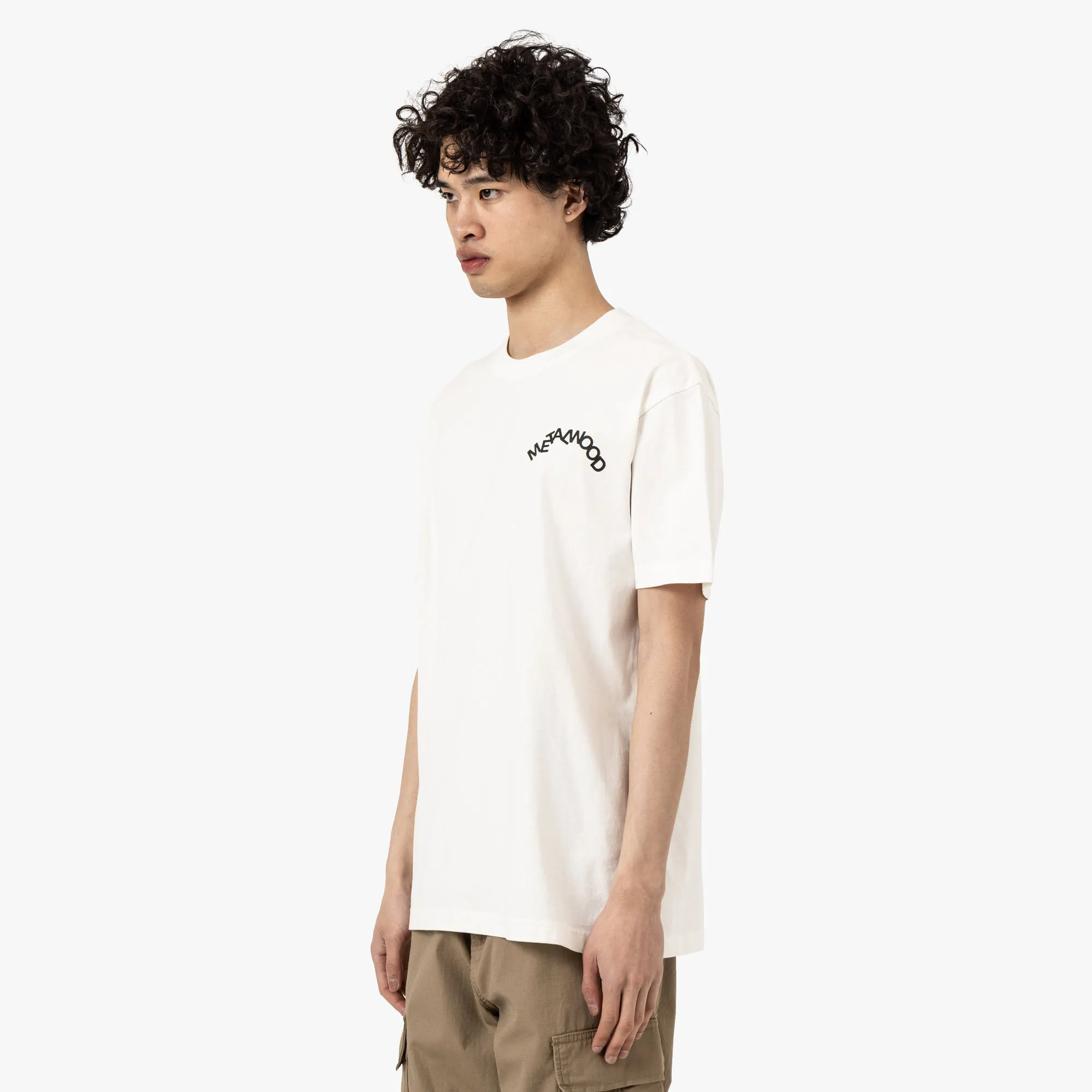 Metalwood Jumbled T-Shirt / White