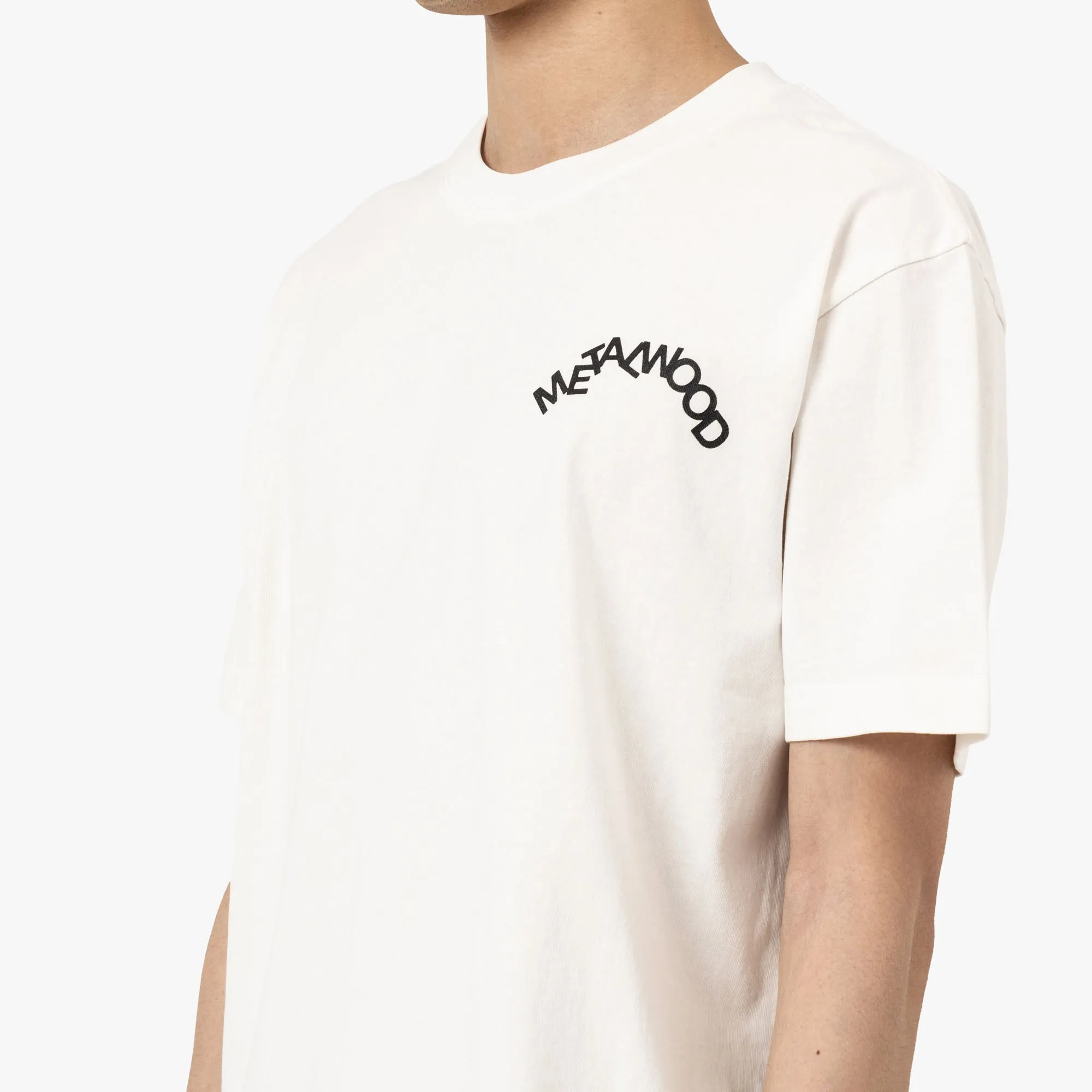 Metalwood Jumbled T-Shirt / White