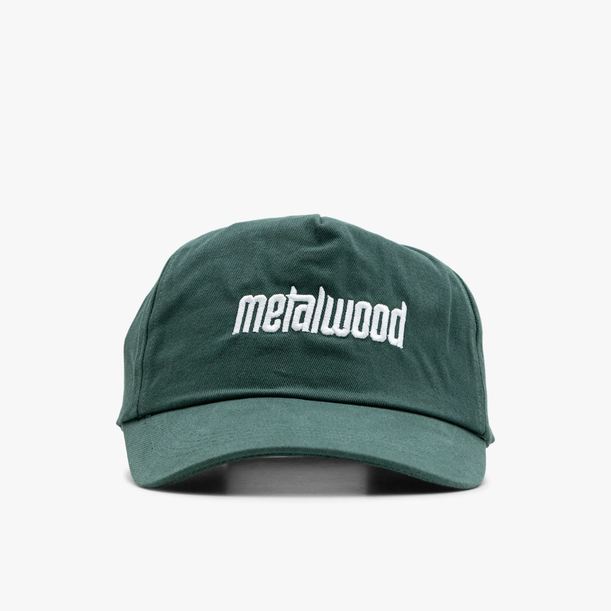 Metalwood Logo 5-Panel Hat Spruce