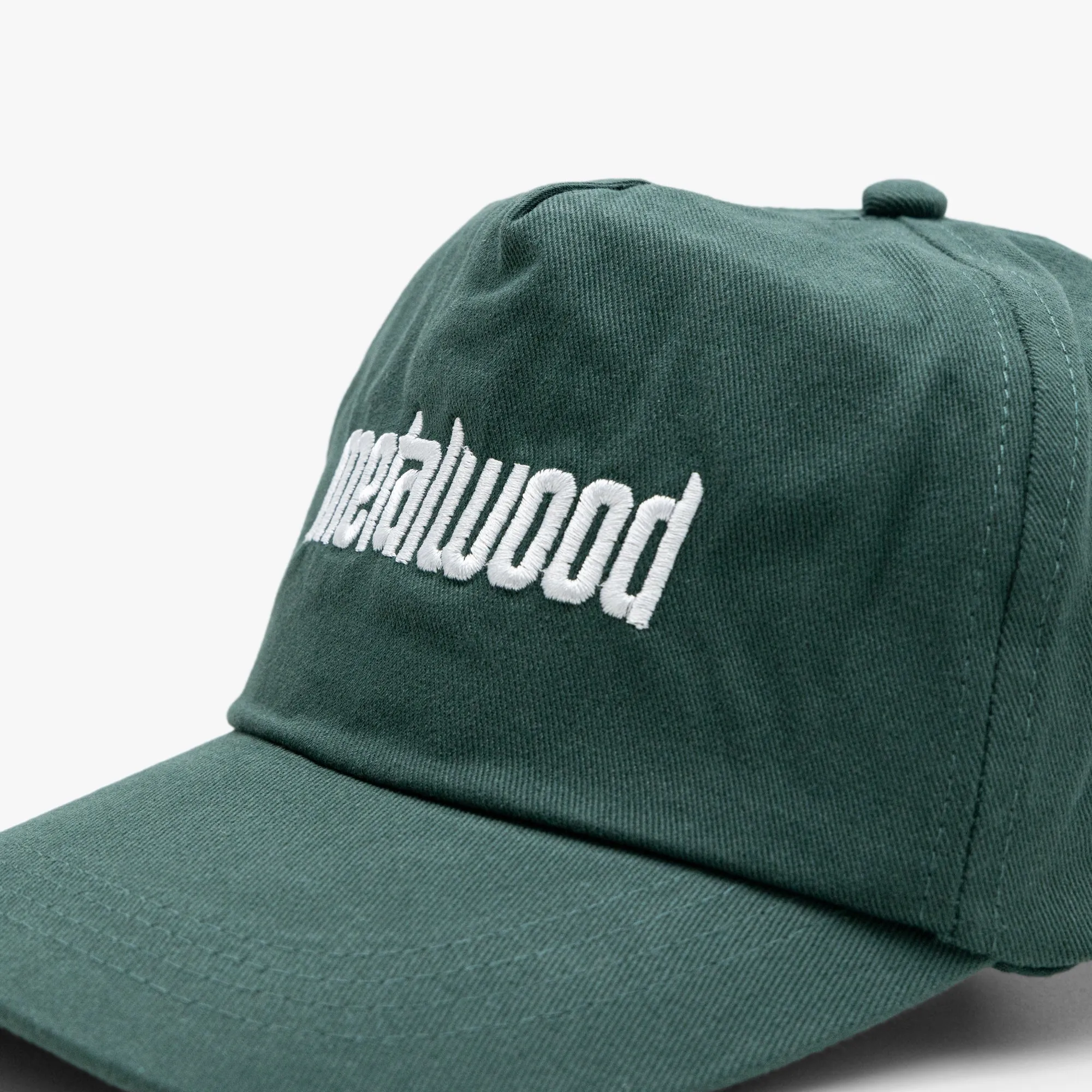 Metalwood Logo 5-Panel Hat Spruce