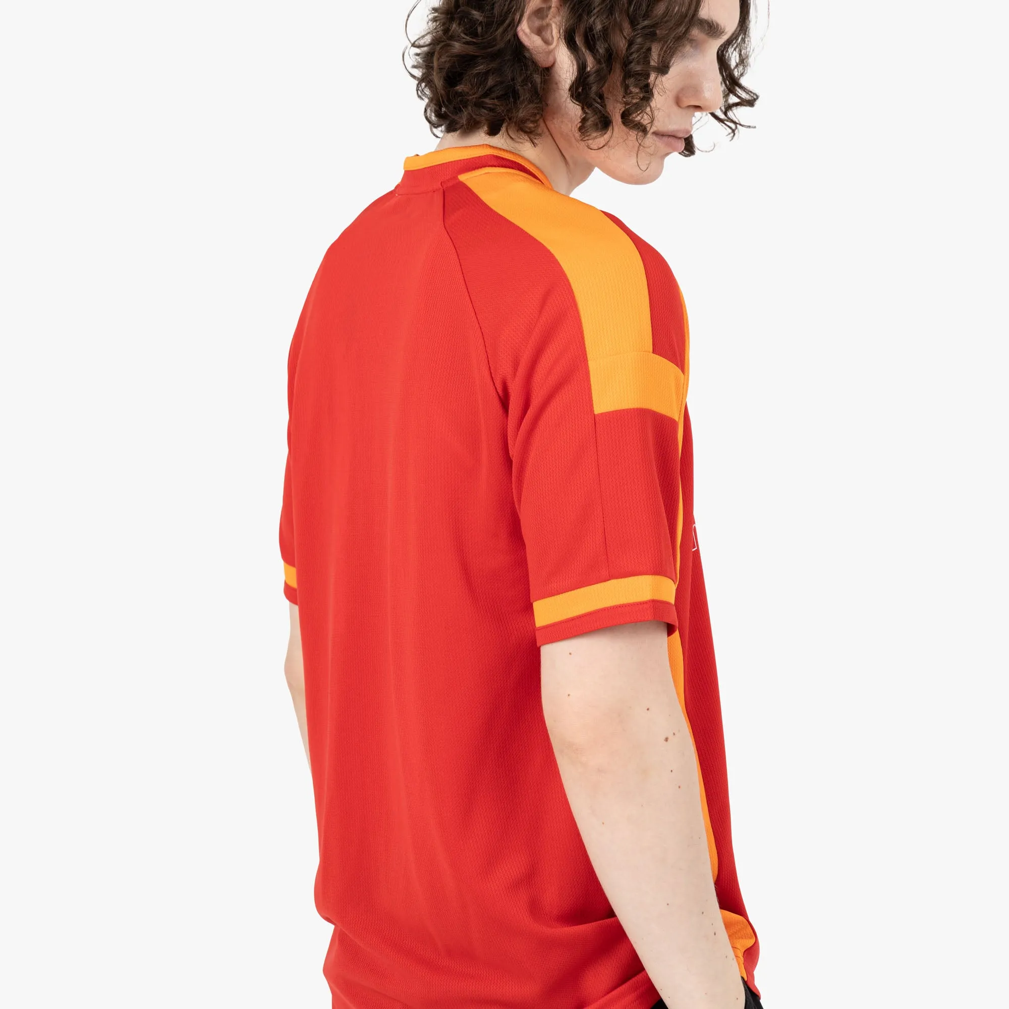 Metalwood Metal Paneled Jersey Red / Orange