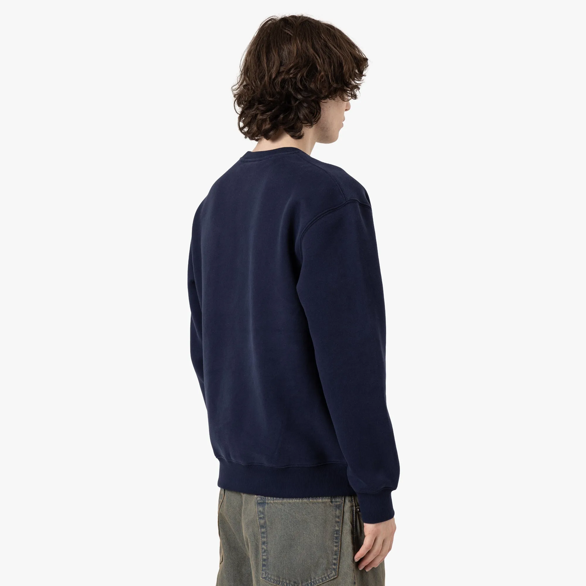 Metalwood Roosevelt Crewneck Sweatshirt / Navy