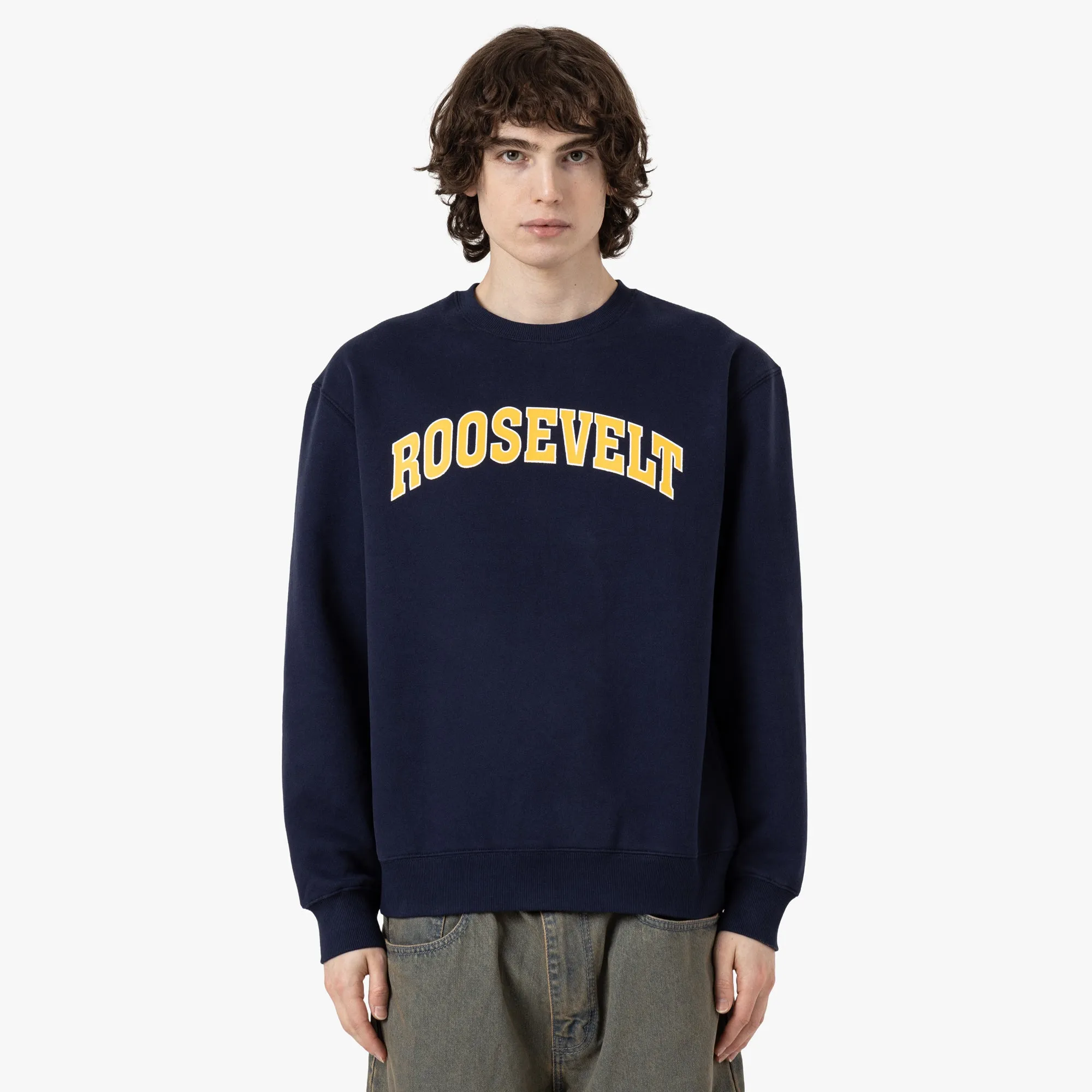 Metalwood Roosevelt Crewneck Sweatshirt / Navy