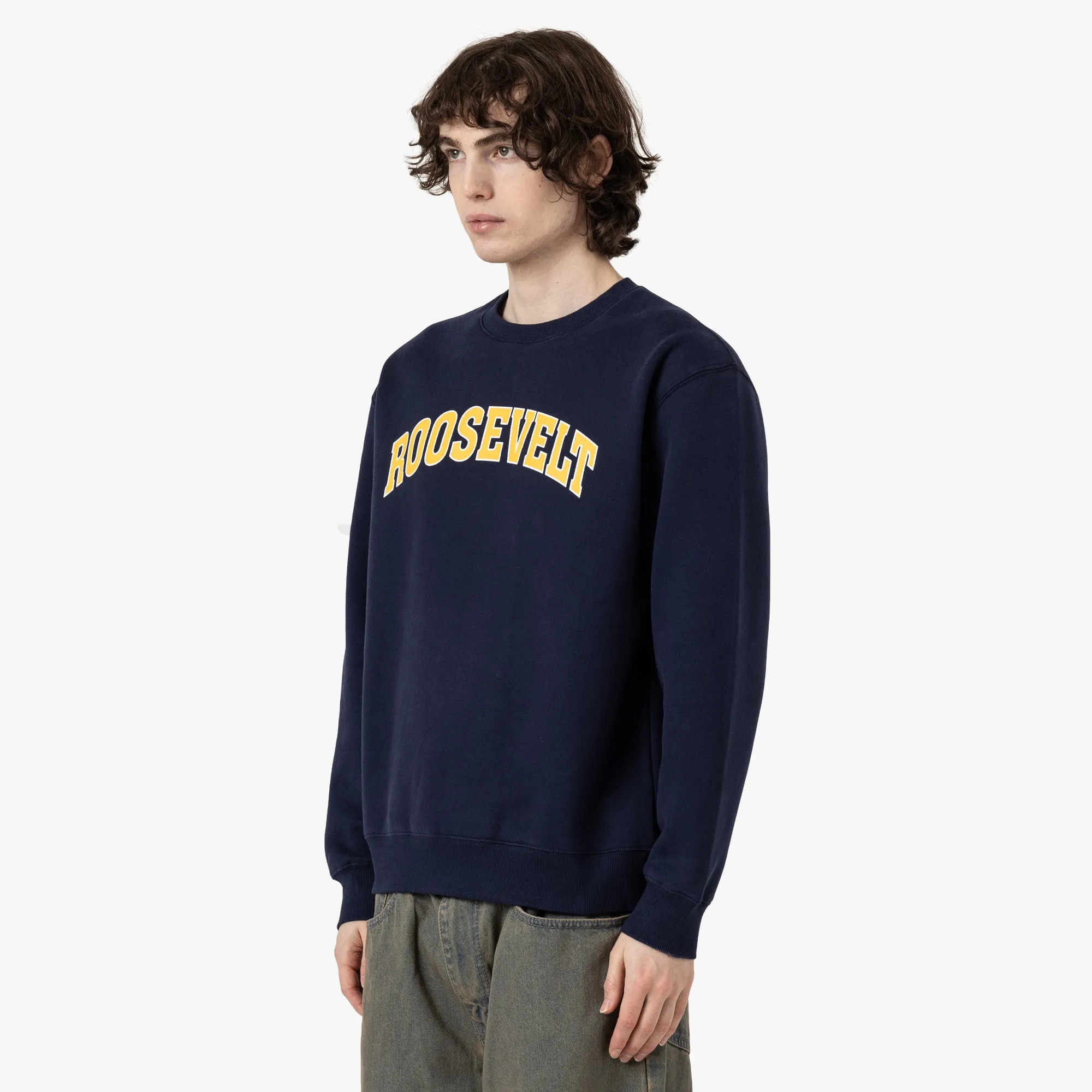 Metalwood Roosevelt Crewneck Sweatshirt / Navy