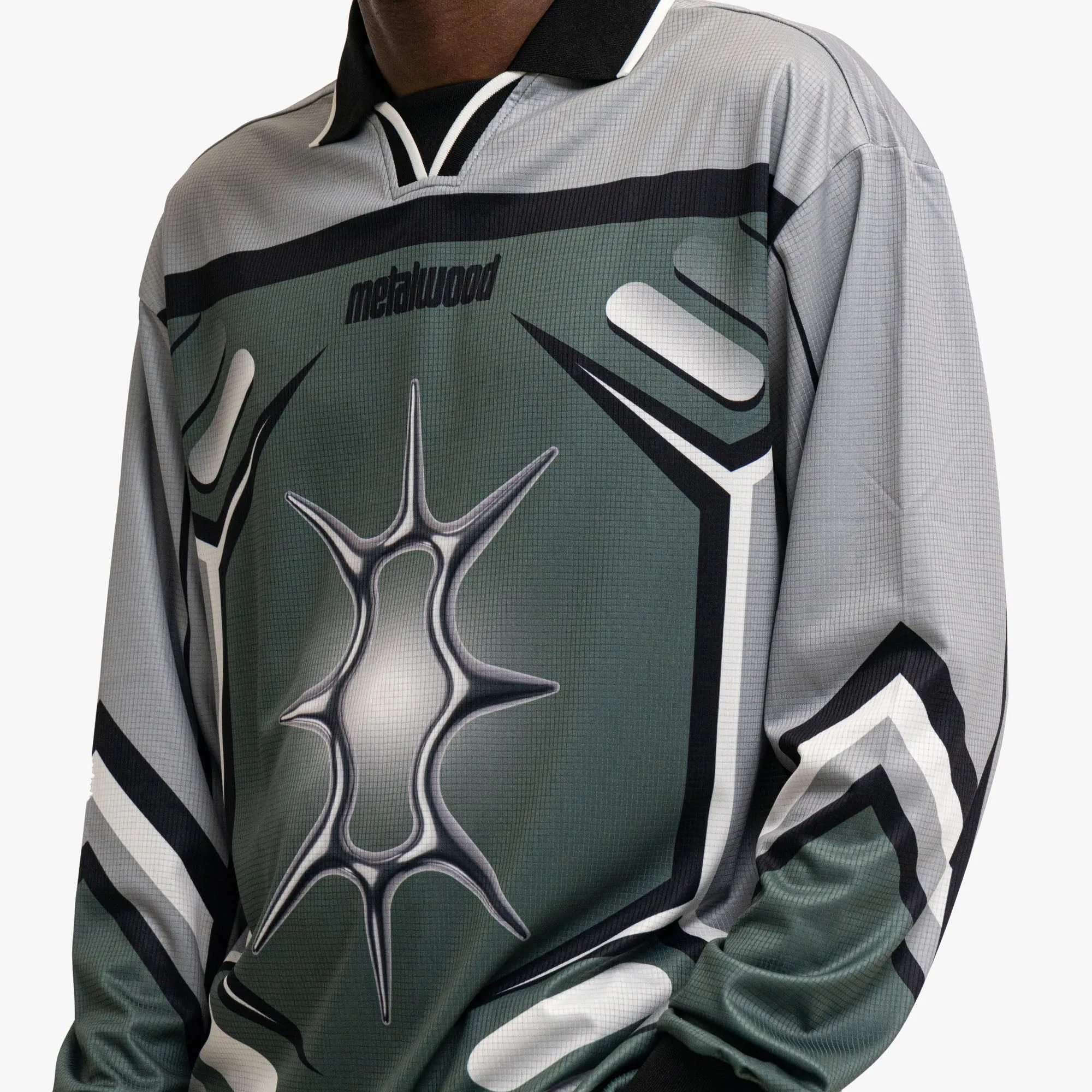 Metalwood X-Games LS Jersey Steel / Moss