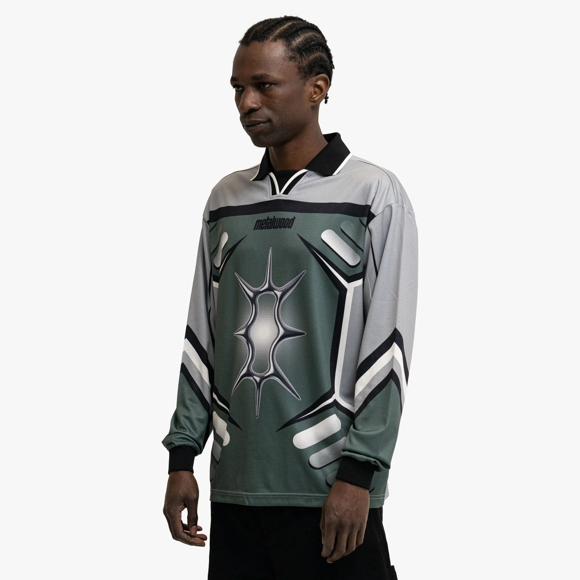 Metalwood X-Games LS Jersey Steel / Moss