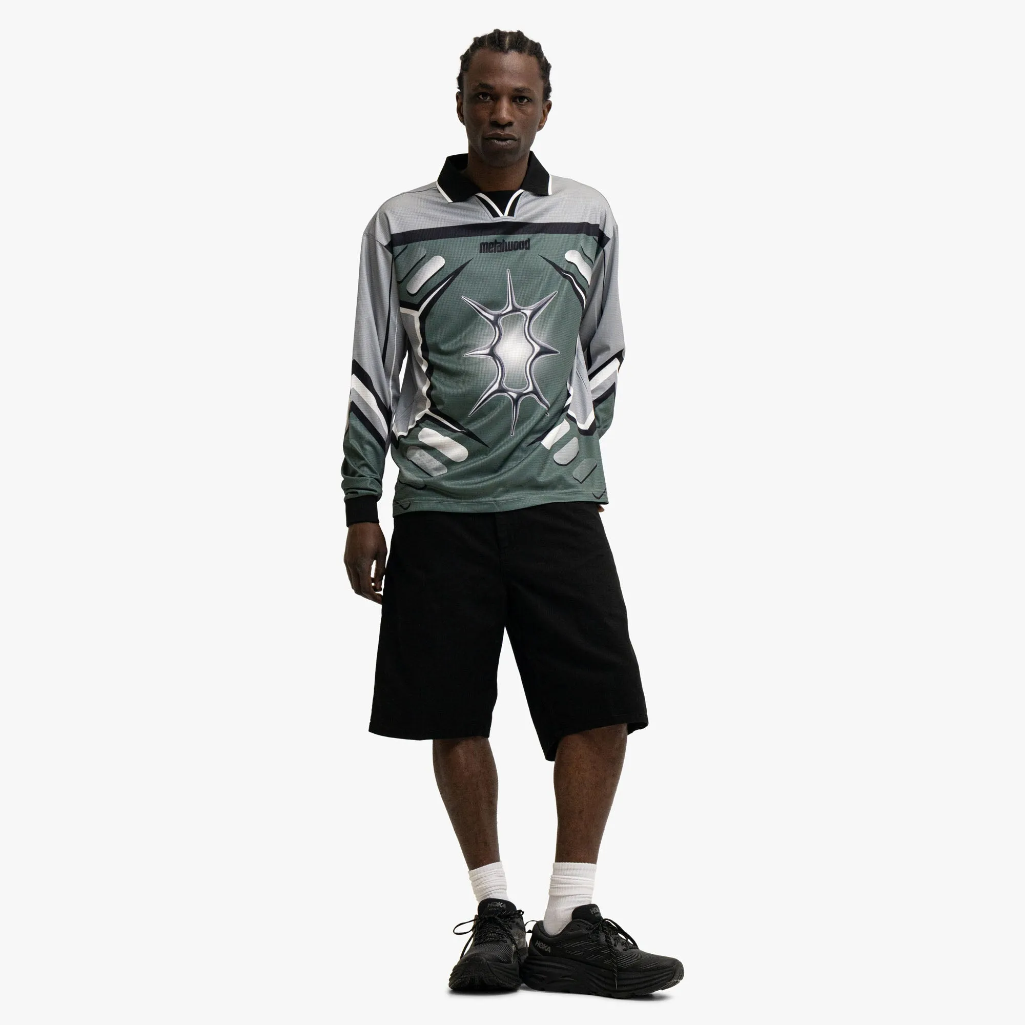 Metalwood X-Games LS Jersey Steel / Moss