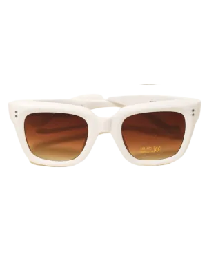 Milan Luxe Sunglasses - White