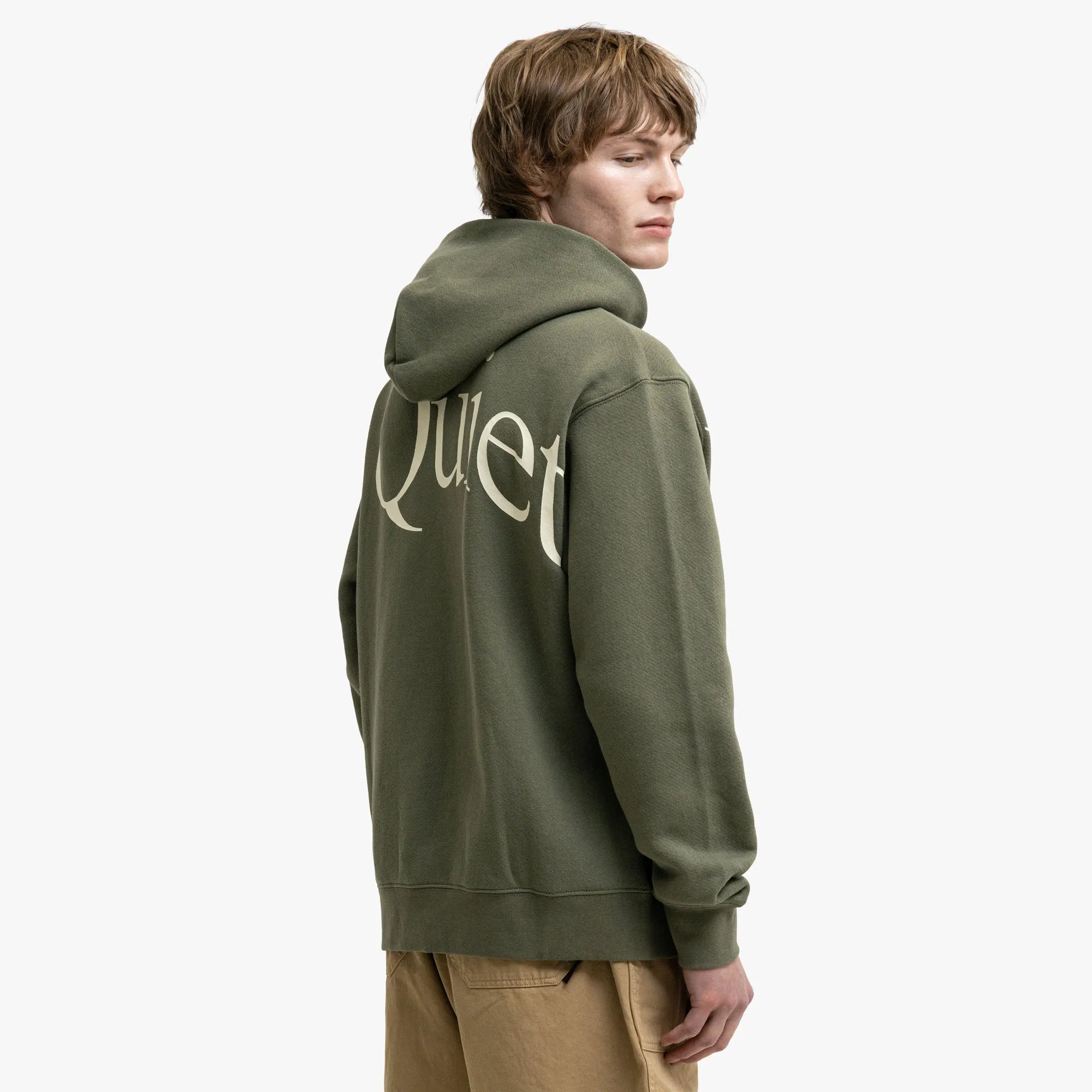 Museum Of Peace & Quiet Hoodie Olive