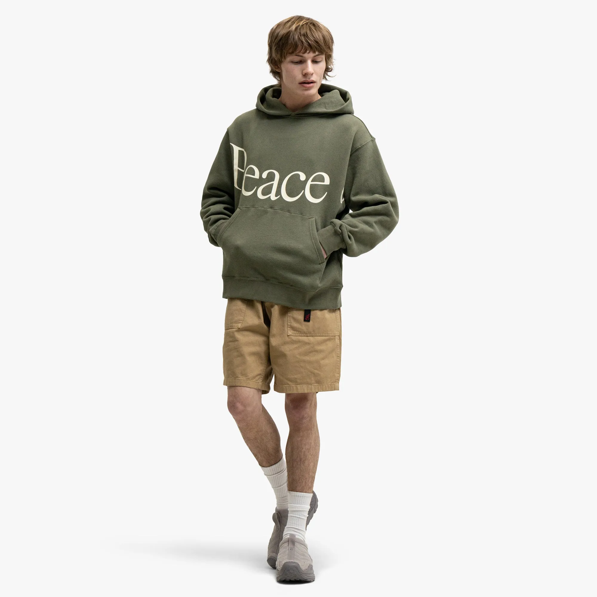 Museum Of Peace & Quiet Hoodie Olive