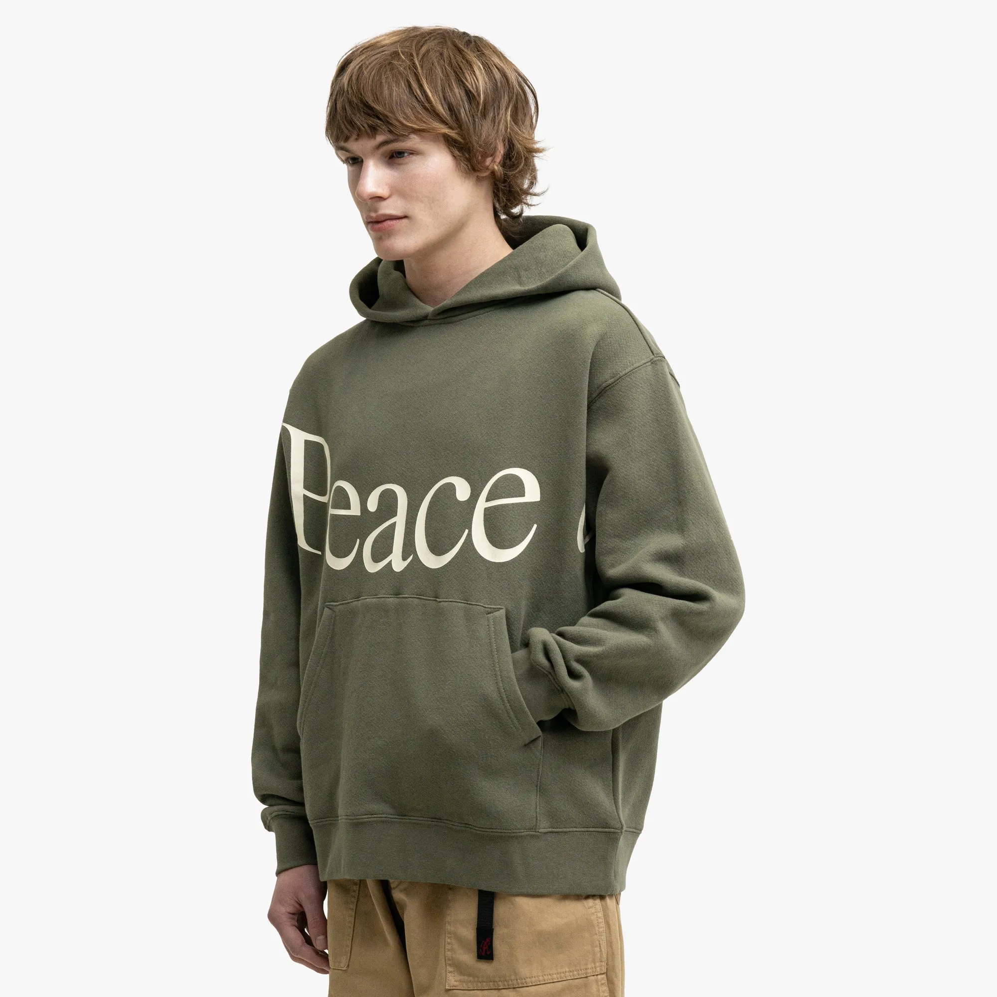 Museum Of Peace & Quiet Hoodie Olive