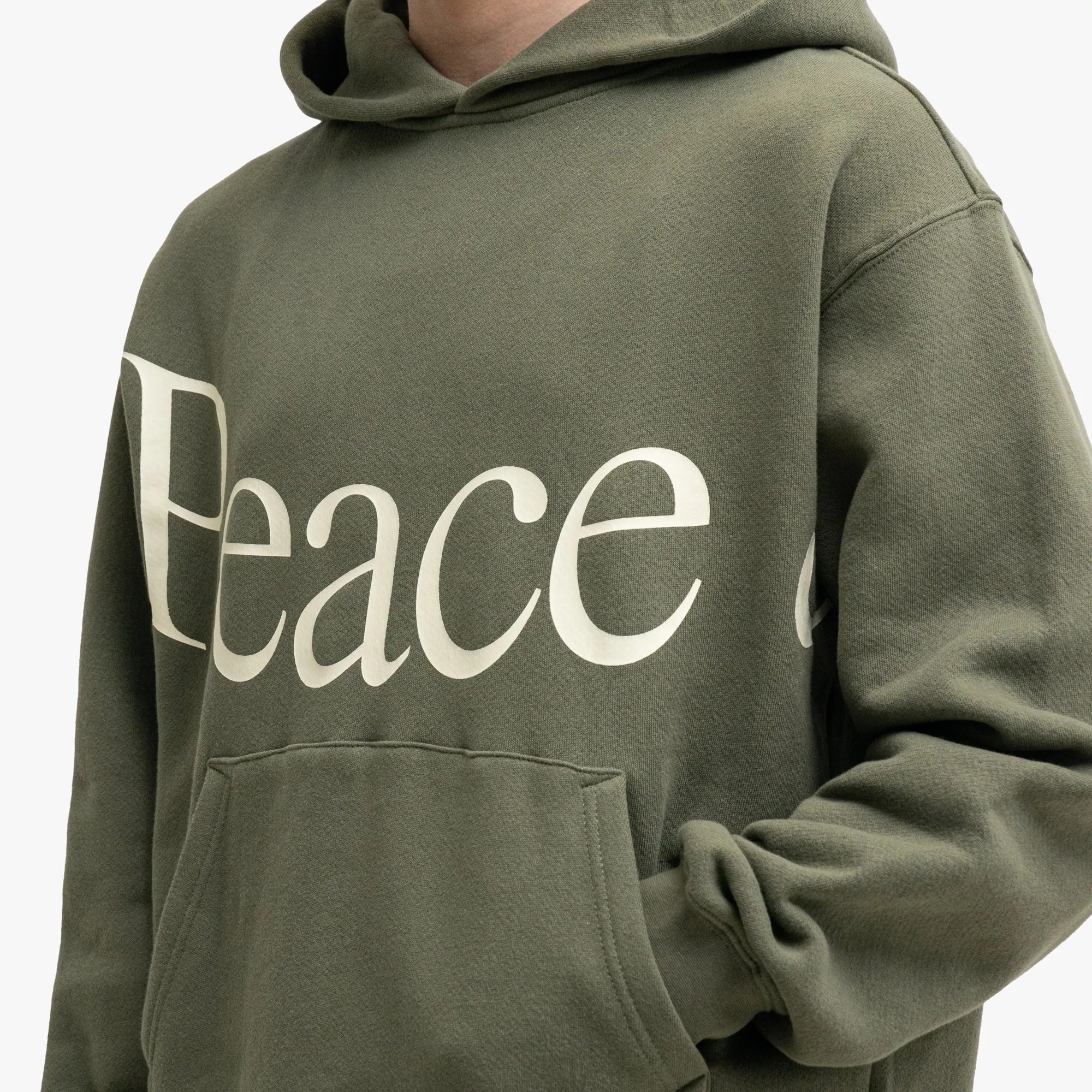 Museum Of Peace & Quiet Hoodie Olive