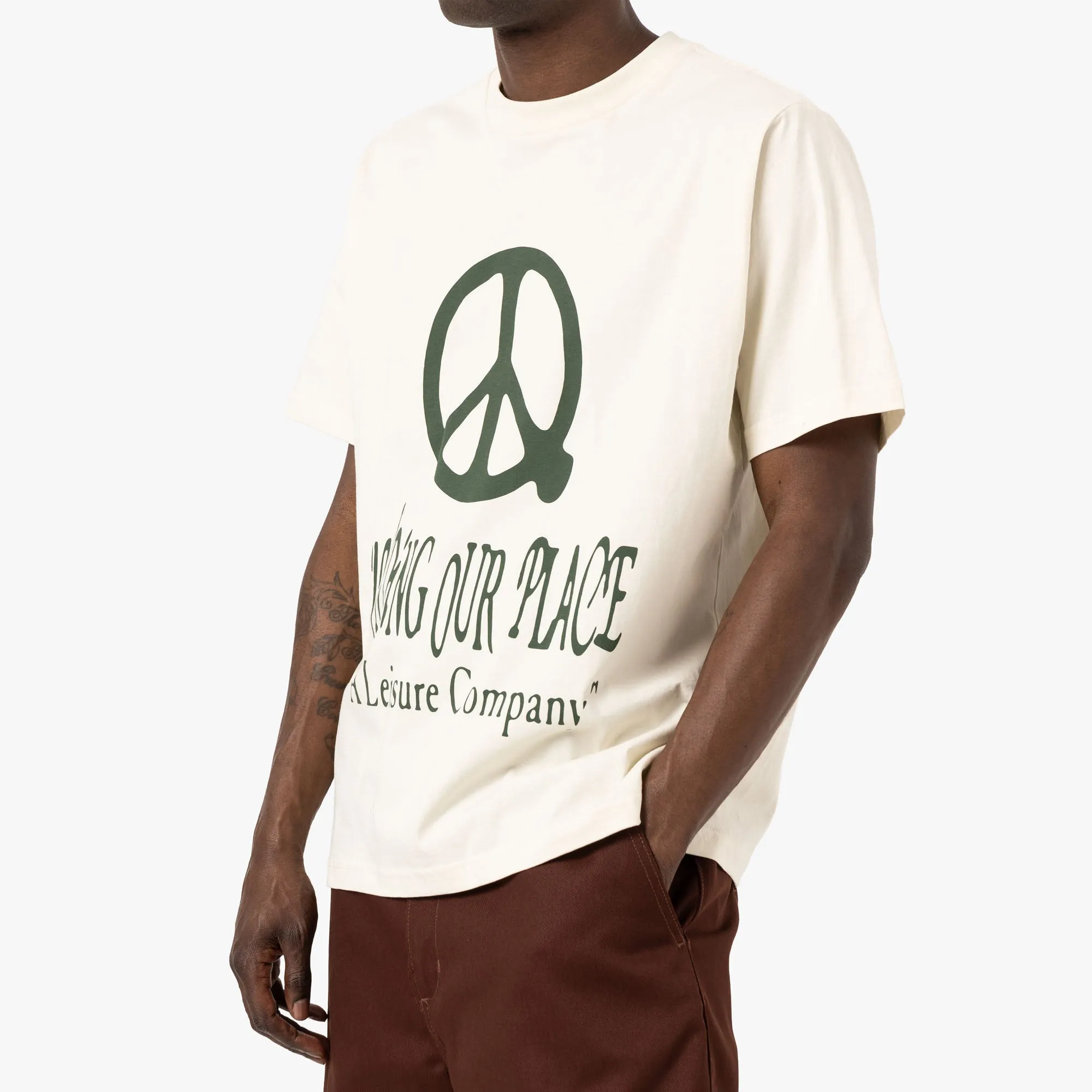 Museum Of Peace & Quiet Our Place T-Shirt / Bone