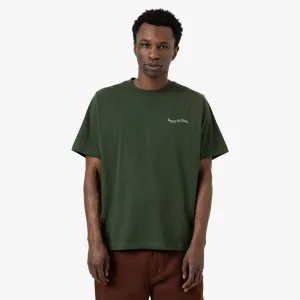 Museum Of Peace & Quiet Wordmark T-Shirt / Forest