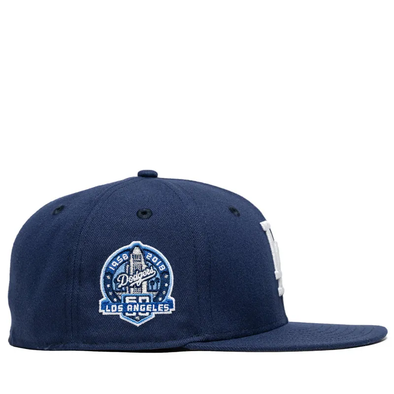 New Era x Politics Los Angeles Dodgers 59FIFTY Fitted Hat - Light Navy