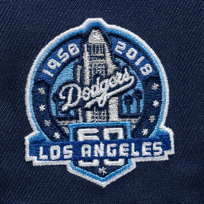 New Era x Politics Los Angeles Dodgers 59FIFTY Fitted Hat - Light Navy