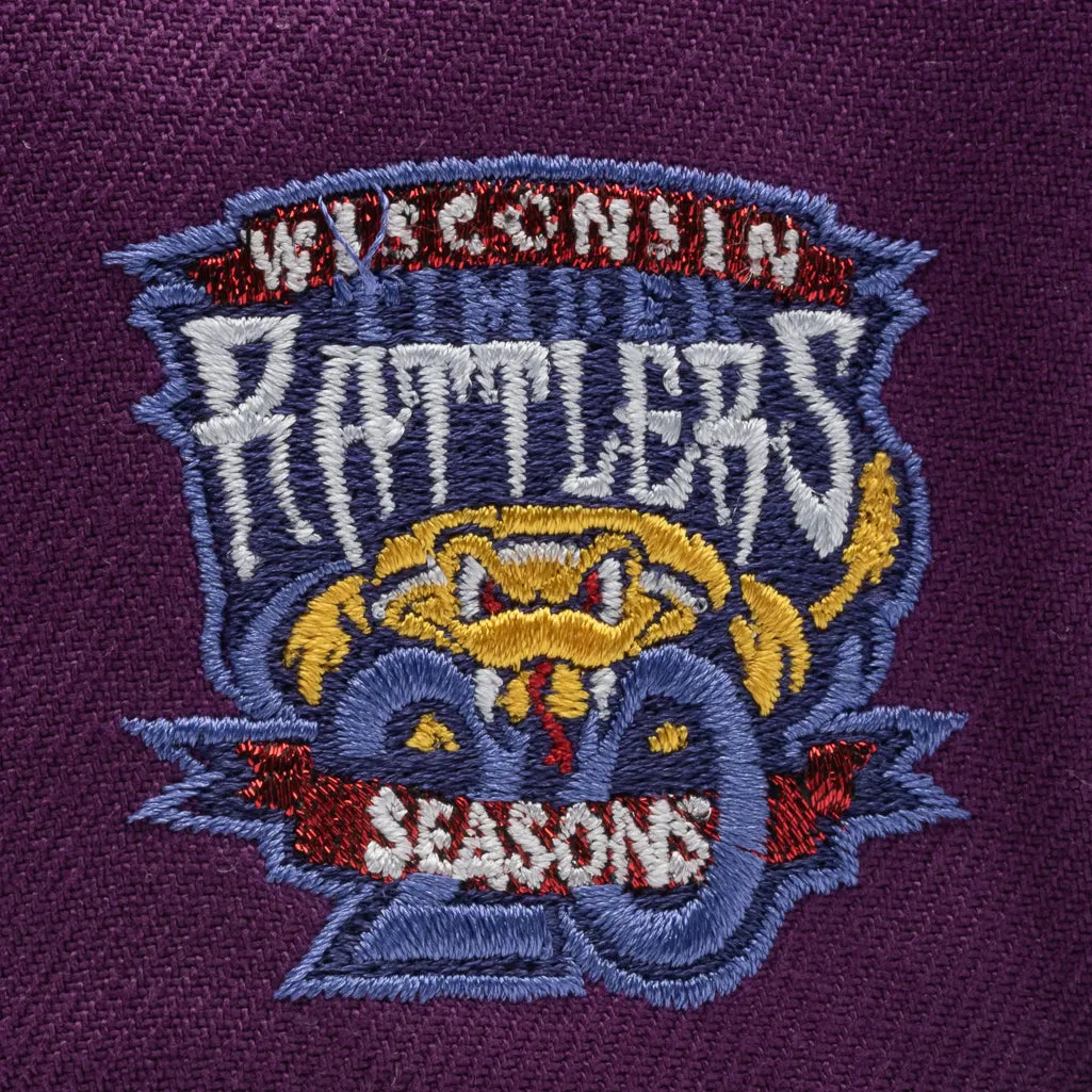 New Era x Politics Wisconsin Timber Rattlers 59FIFTY Fitted Hat - Magenta/Glacier