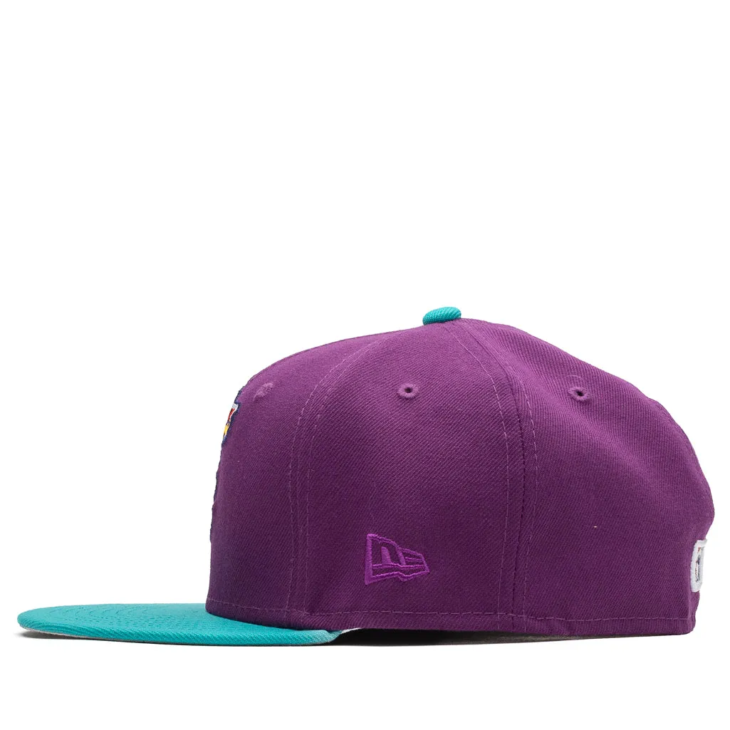 New Era x Politics Wisconsin Timber Rattlers 59FIFTY Fitted Hat - Magenta/Glacier