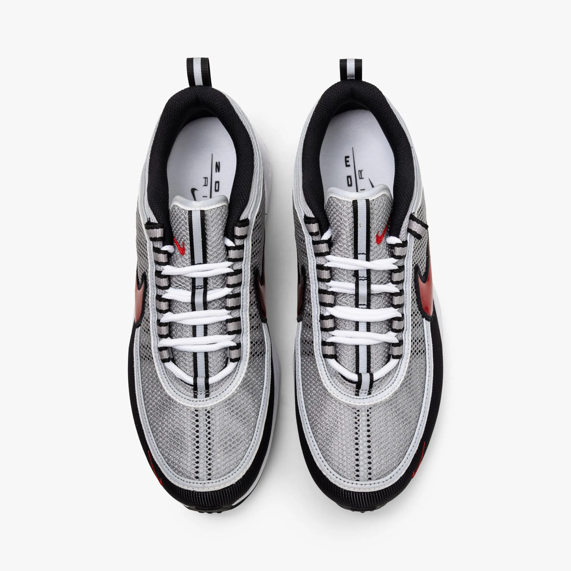 Nike Air Zoom Spiridon SP Metallic Silver / Sport Red