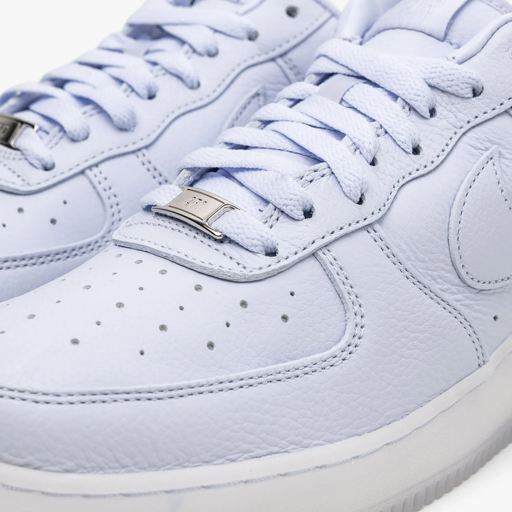 Nike NOCTA Air Force 1 Low SP Palest Purple / Cobalt Tint - Metallic Silver