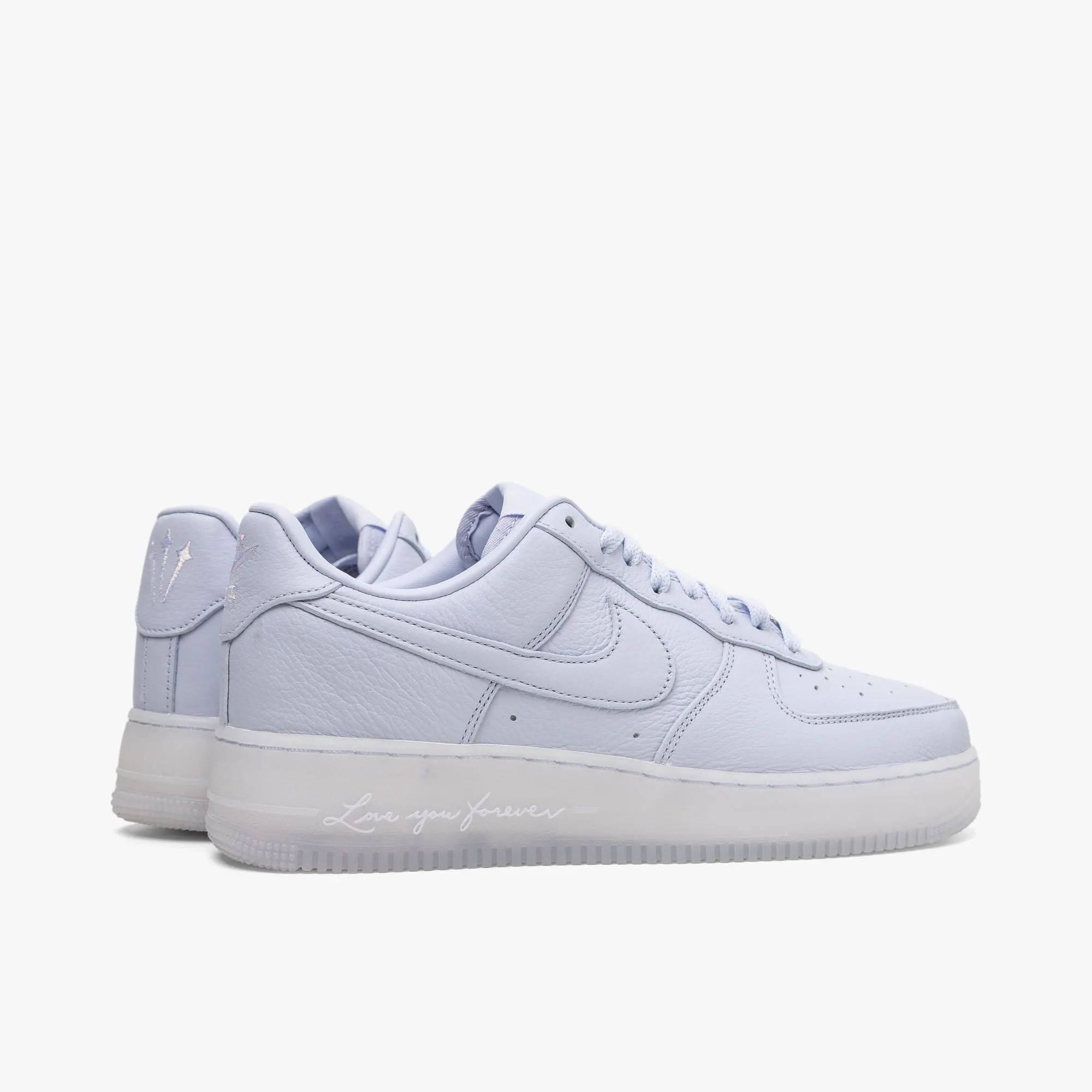 Nike NOCTA Air Force 1 Low SP Palest Purple / Cobalt Tint - Metallic Silver