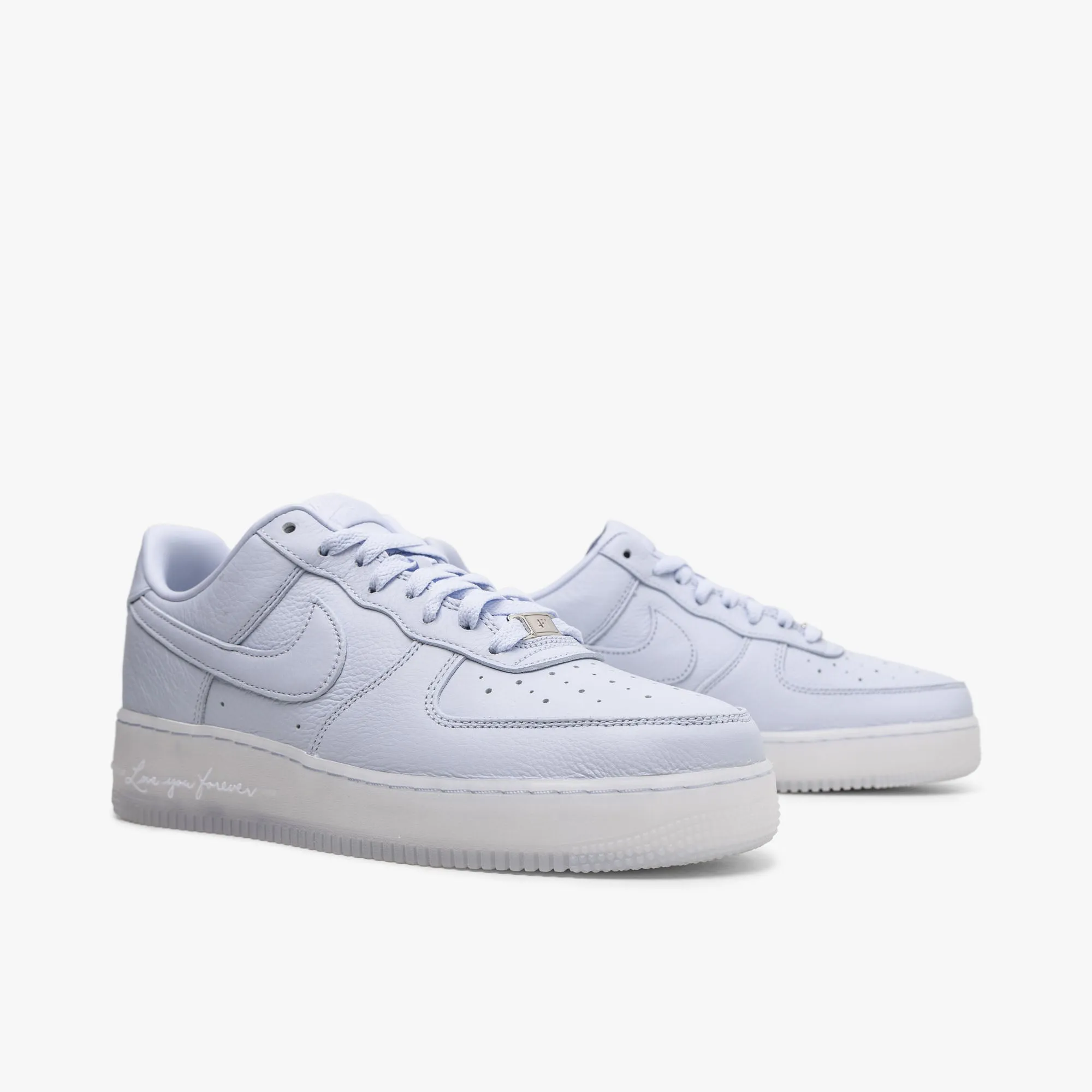 Nike NOCTA Air Force 1 Low SP Palest Purple / Cobalt Tint - Metallic Silver