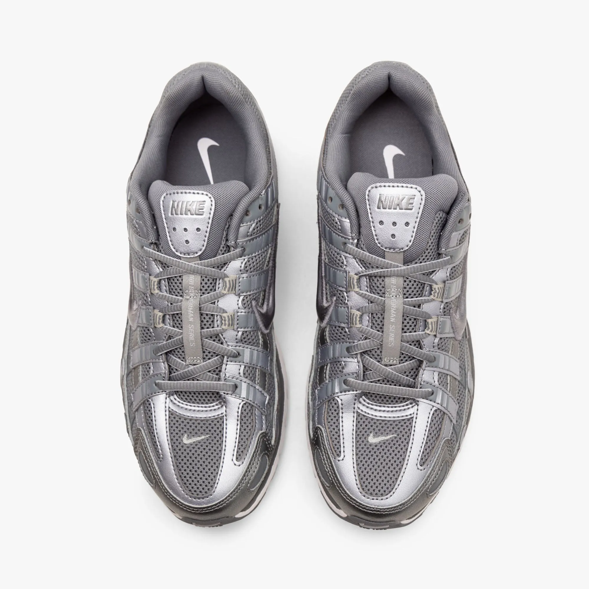 Nike P-6000 / Metallic Cool Grey / Cool Grey - White