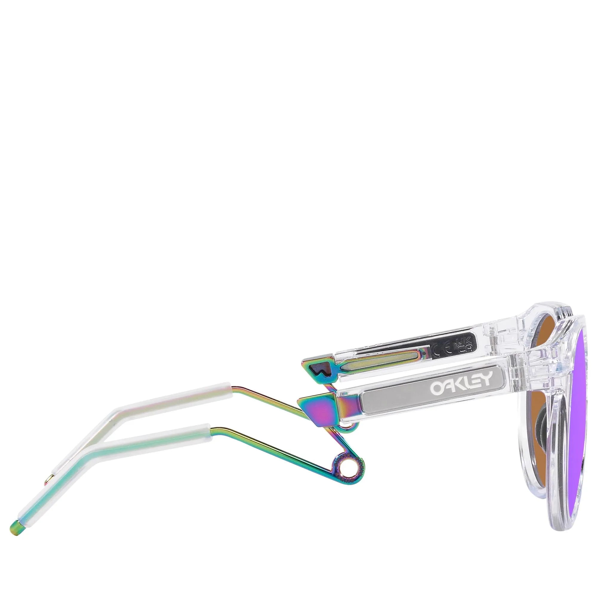 Oakley HSTN Metal - Matte Clear/Prizm Violet