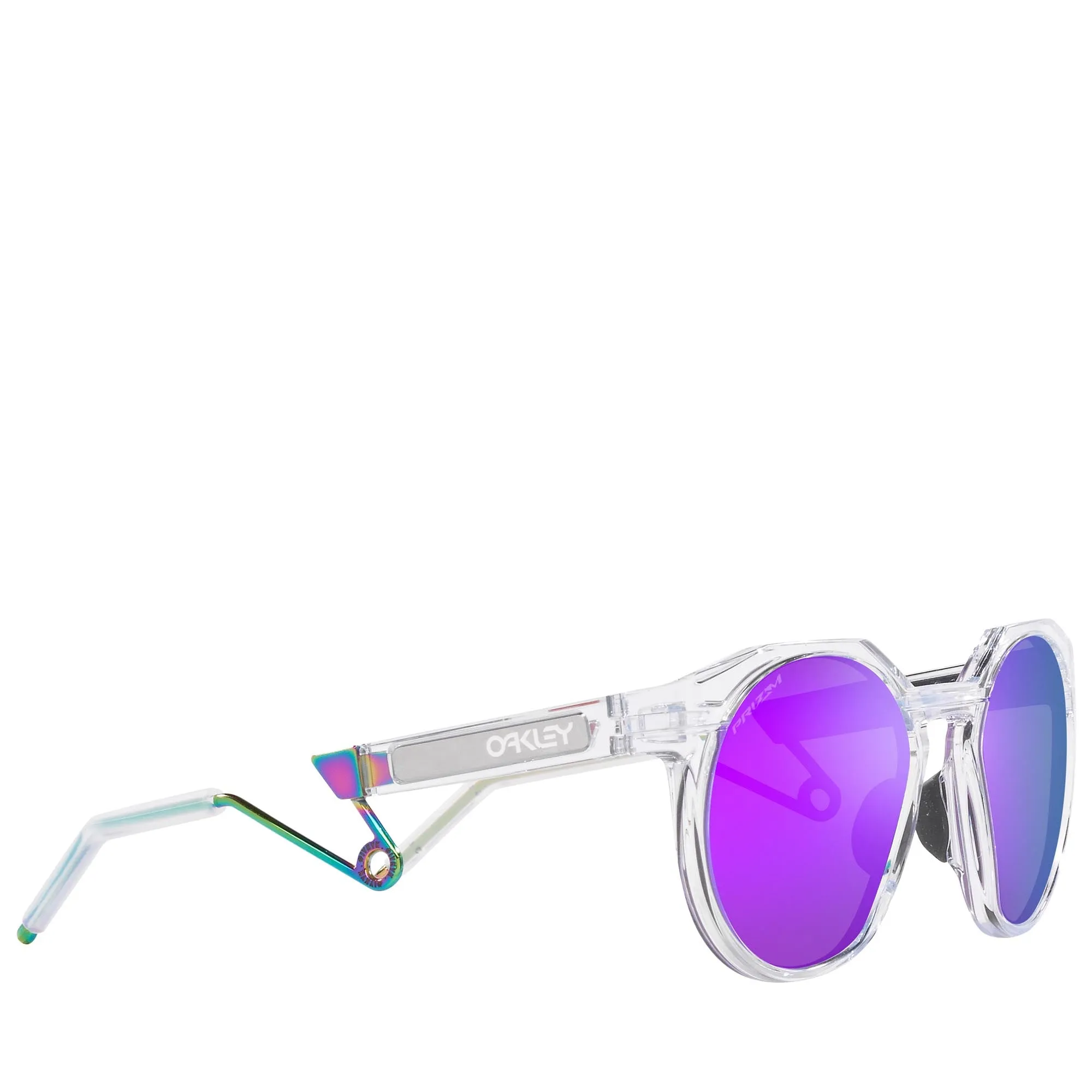 Oakley HSTN Metal - Matte Clear/Prizm Violet