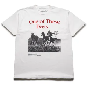 One Of These Days Across The Plains Tee - Bone