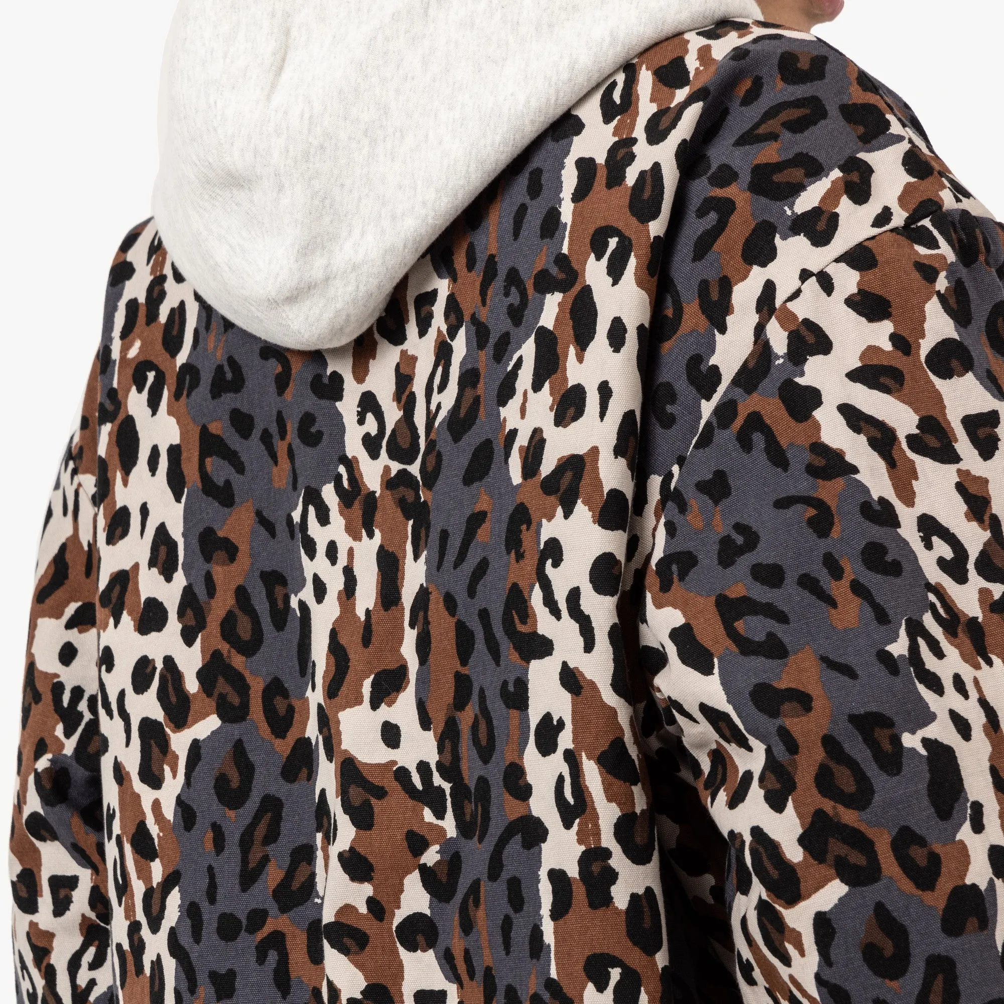 Patta City Leopard Reversible Bomber Jacket Multi