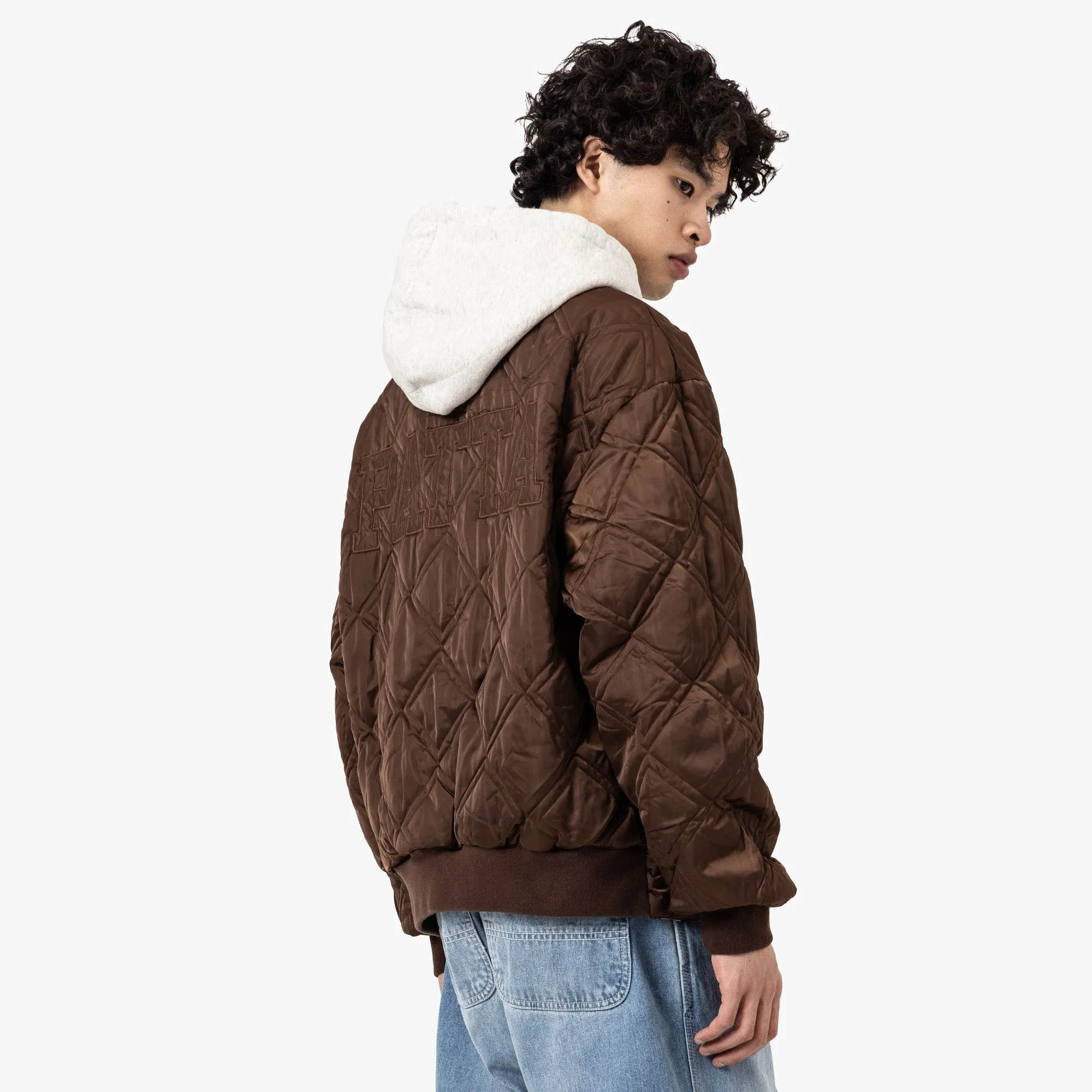Patta City Leopard Reversible Bomber Jacket Multi