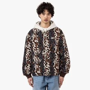 Patta City Leopard Reversible Bomber Jacket Multi