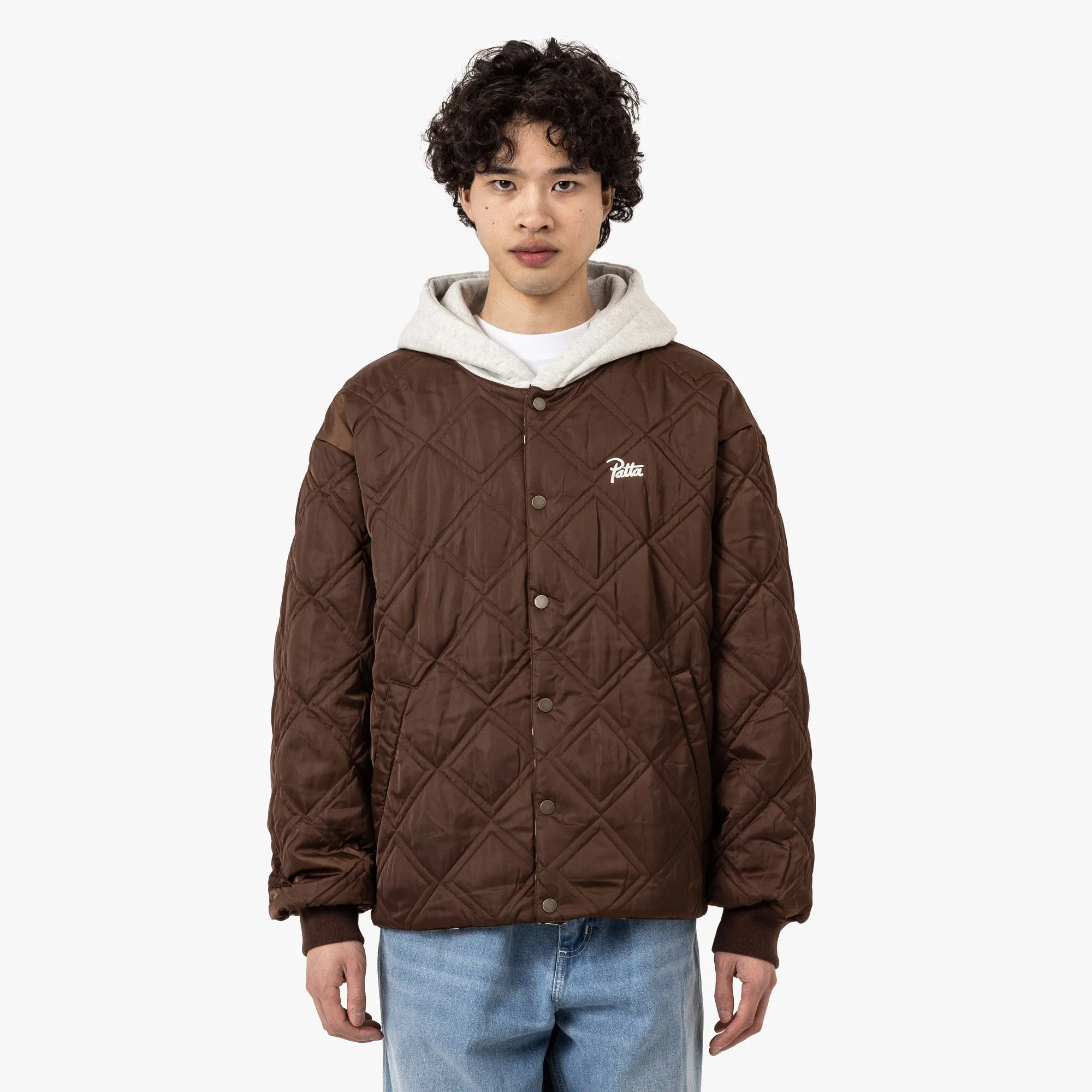 Patta City Leopard Reversible Bomber Jacket Multi