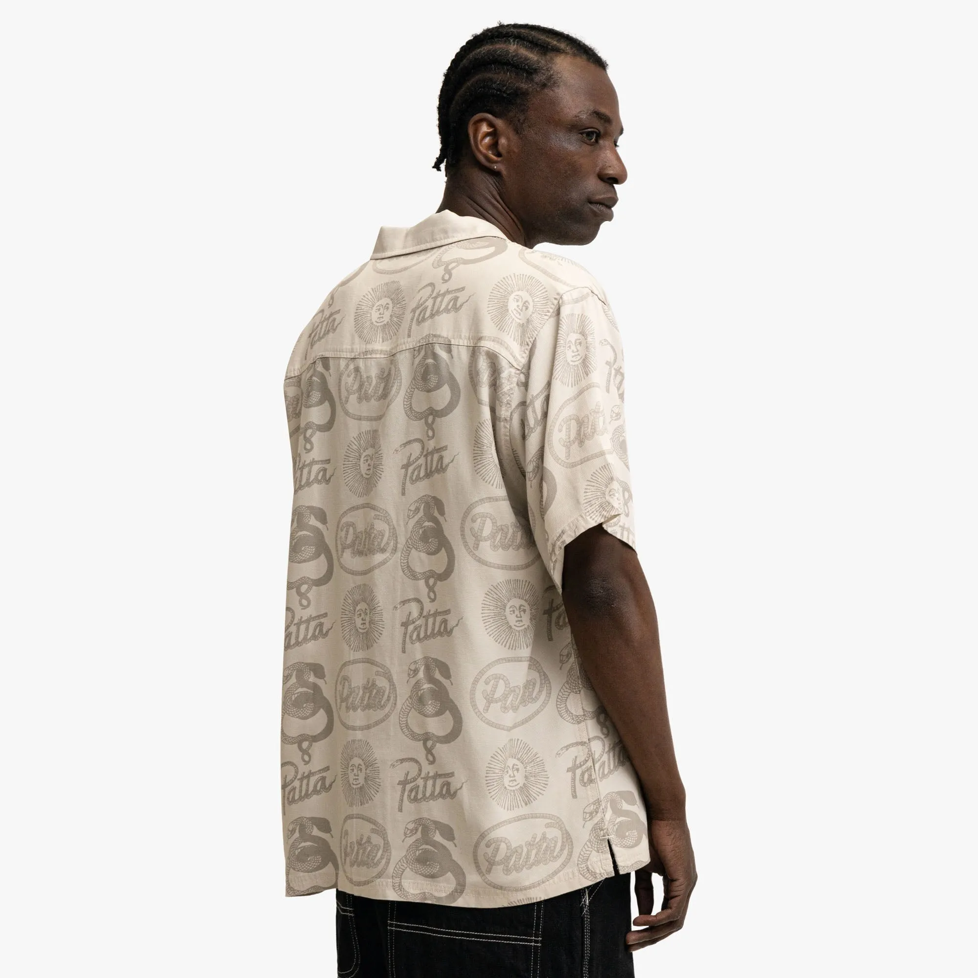 Patta Serpentes Summer Shirt Pumice Stone