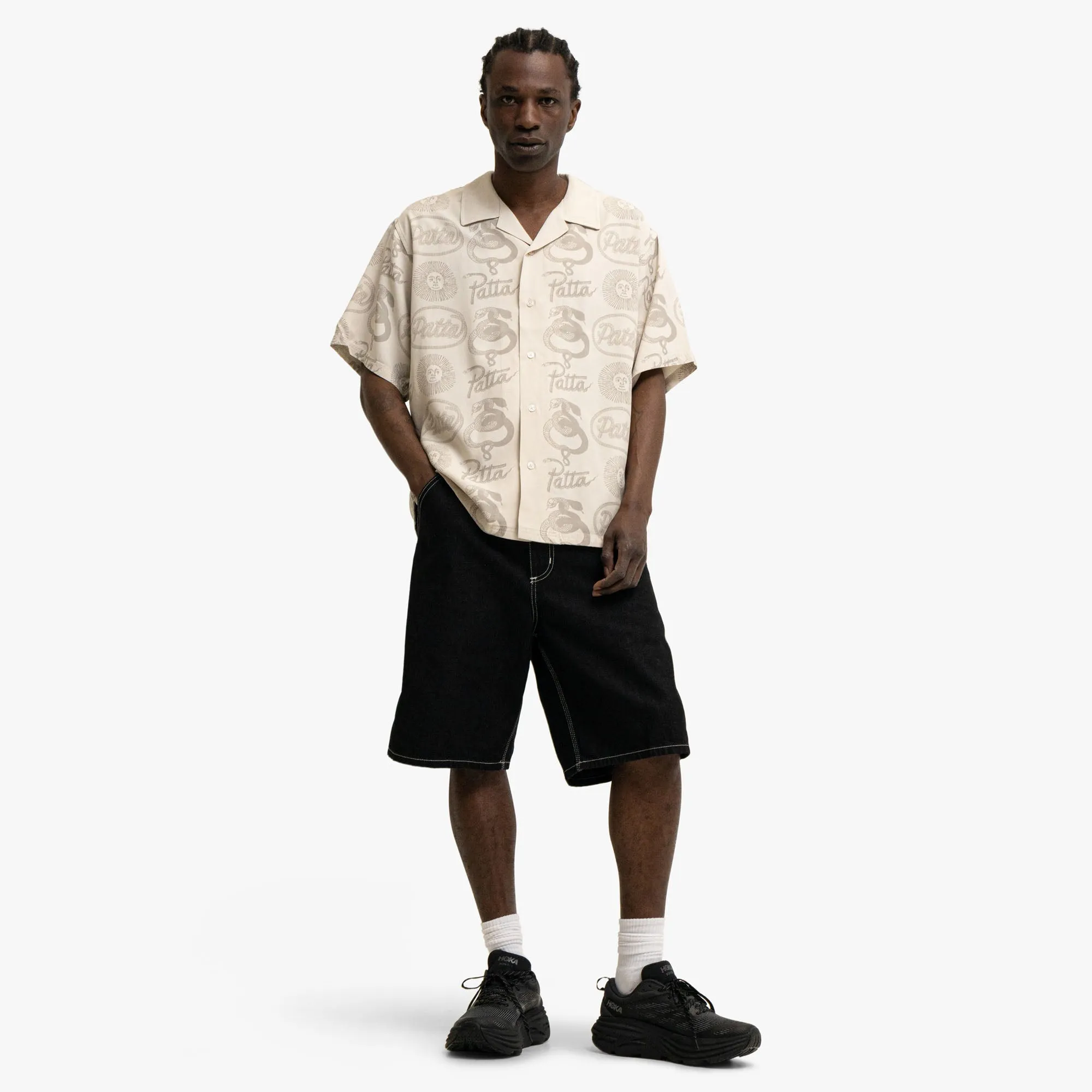 Patta Serpentes Summer Shirt Pumice Stone