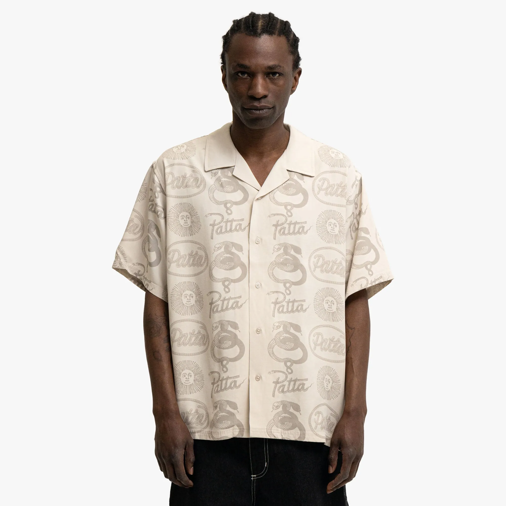 Patta Serpentes Summer Shirt Pumice Stone