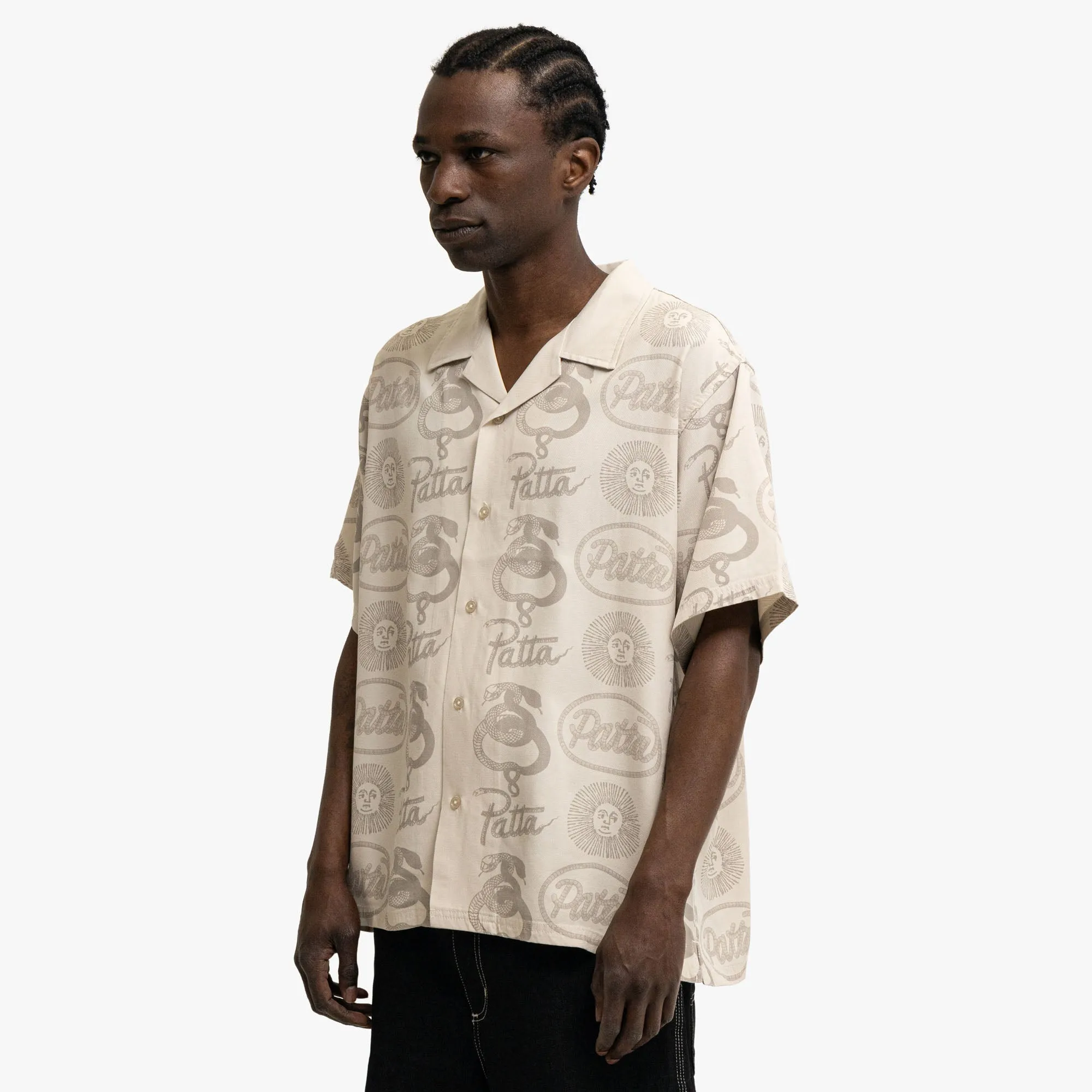 Patta Serpentes Summer Shirt Pumice Stone
