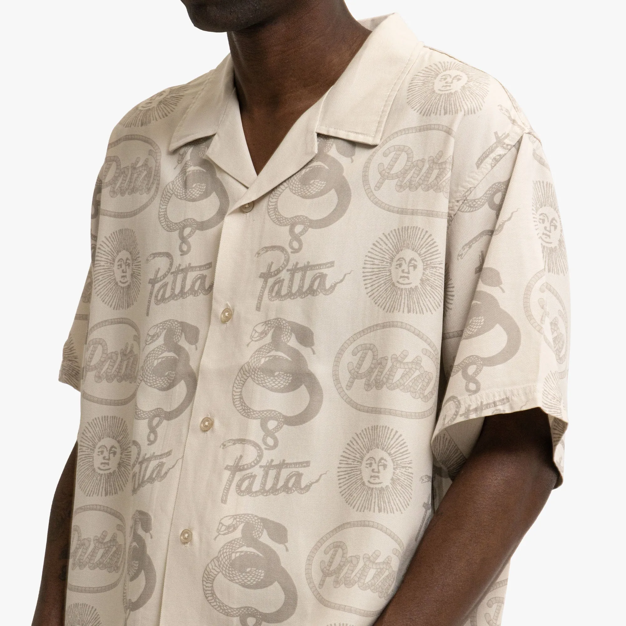 Patta Serpentes Summer Shirt Pumice Stone