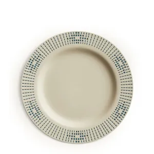 Pendleton 8" Plate Set of 4 Beaded Sandshell