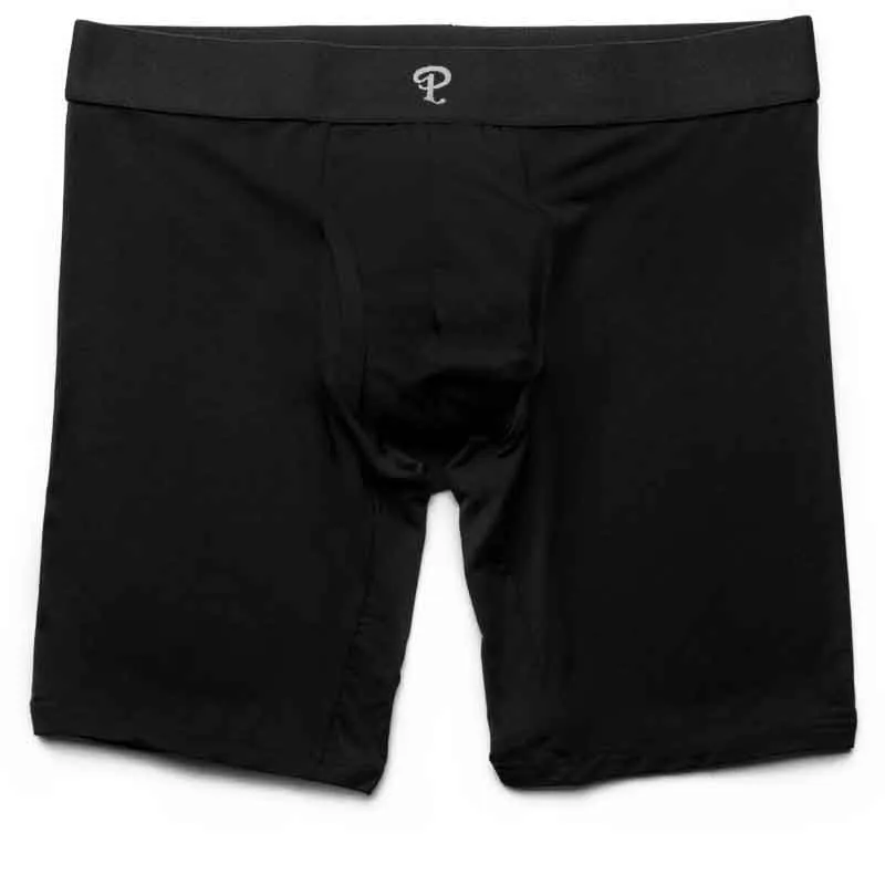 Politics Core P Logo Boxer Briefs - Black