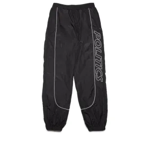 Politics Track Pant - Black