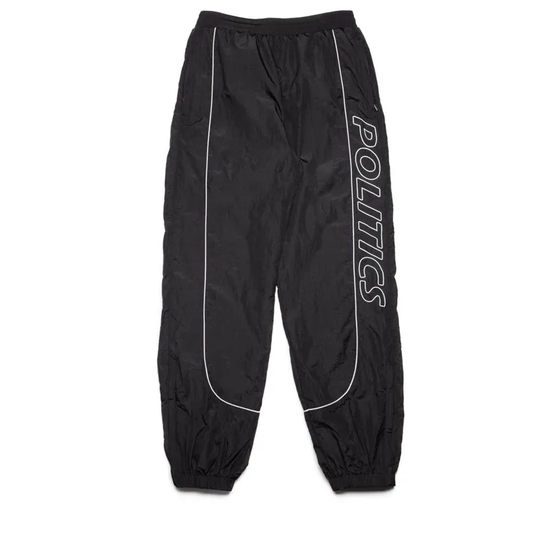 Politics Track Pant - Black